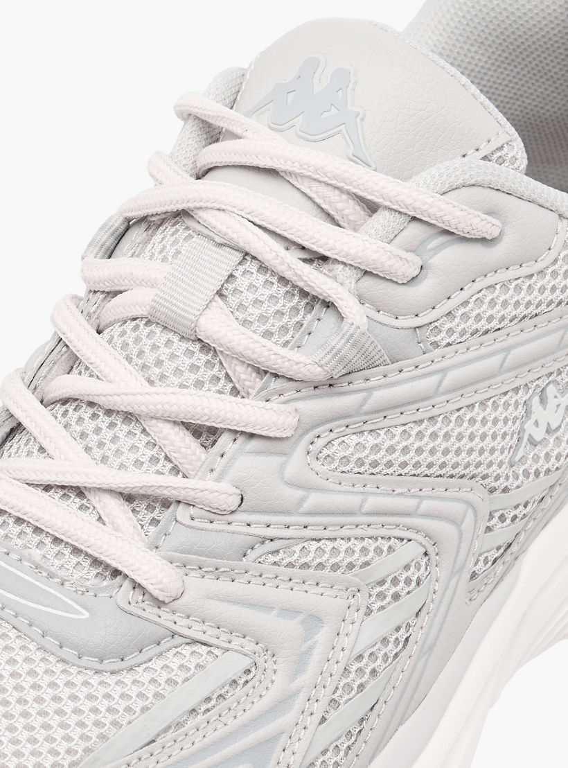 Kappa Women's Textured Sports Shoes with Lace-Up Closure-women-shoes-sports-image-4