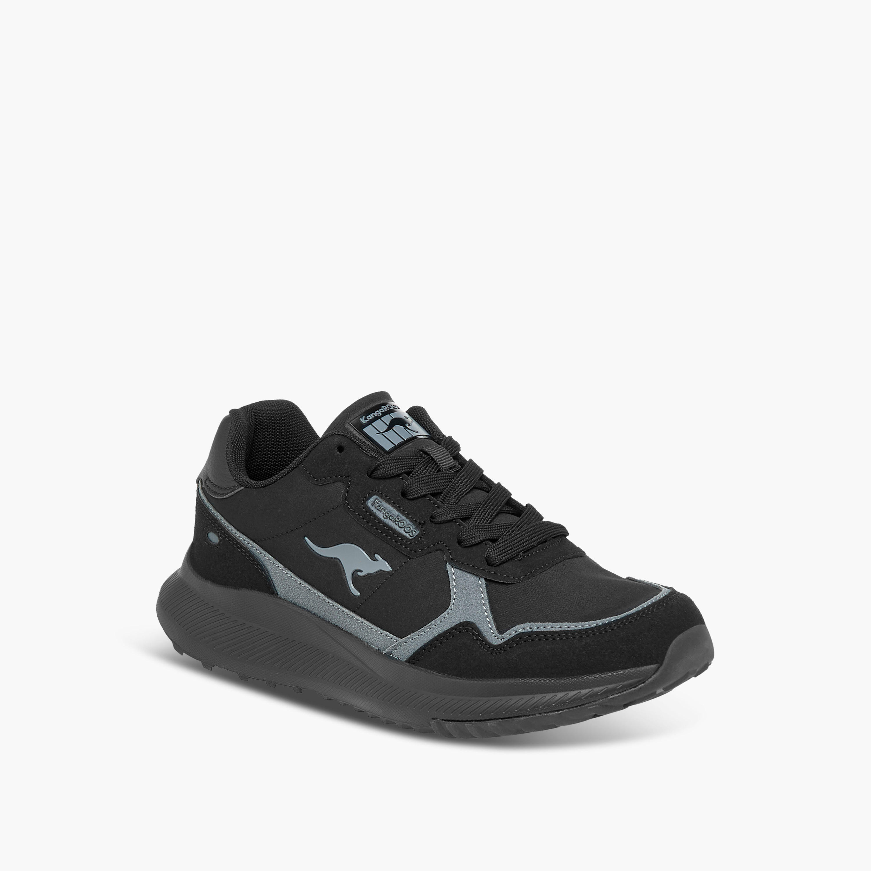 KangaROOS Women's Panelled Lace-Up Sports Shoes-women-shoes-sports-image-2