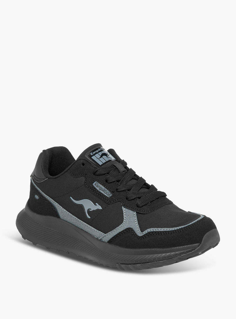 KangaROOS Women's Panelled Lace-Up Sports Shoes-women-shoes-sports-image-2