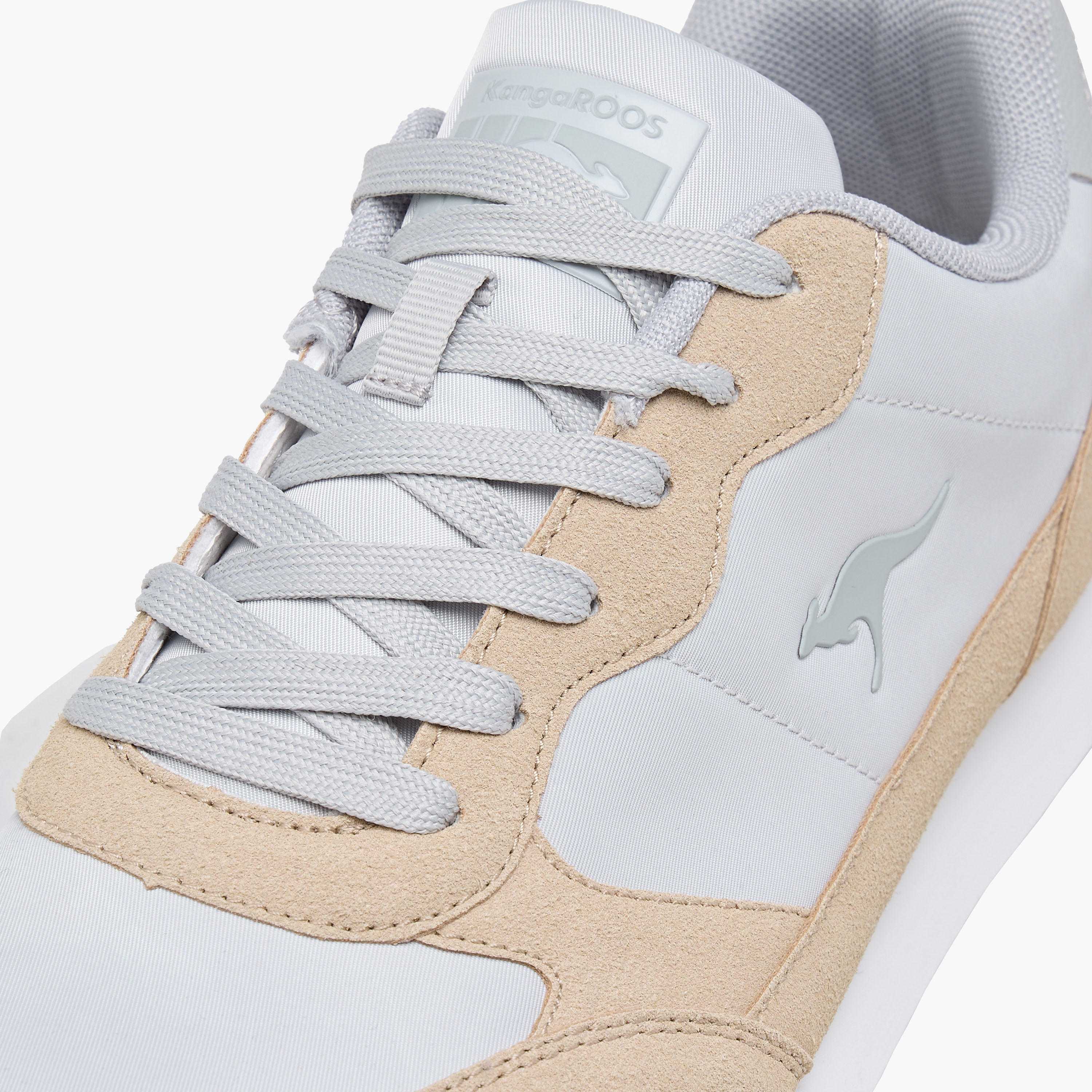 KangaROOS Men's Panelled Lace-Up Sneakers-men-shoes-sneakers-image-6