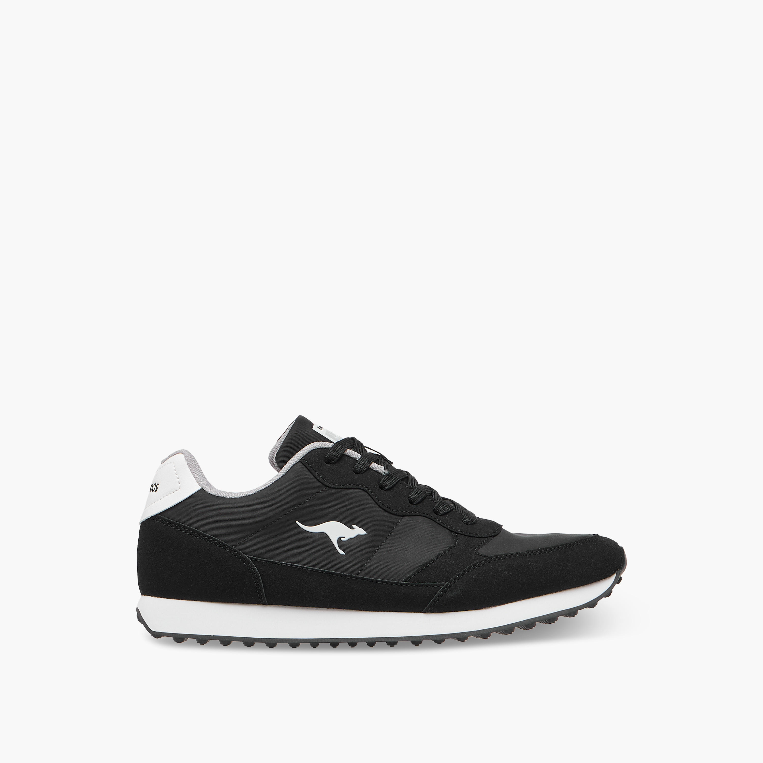KangaROOS Men's Panelled Lace-Up Sneakers-men-shoes-sneakers-image-4
