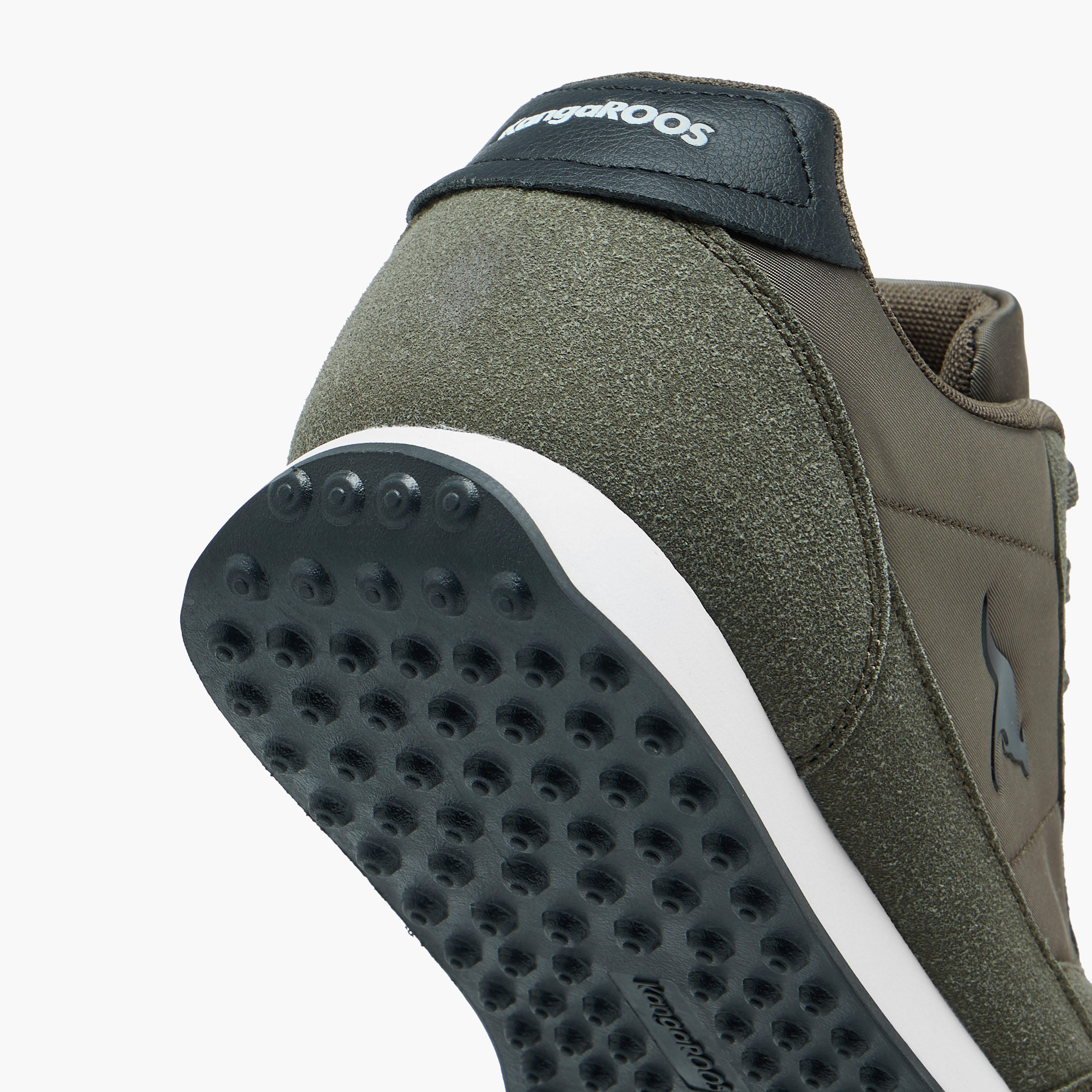 KangaROOS Men's Panelled Lace-Up Sneakers-men-shoes-sneakers-image-5