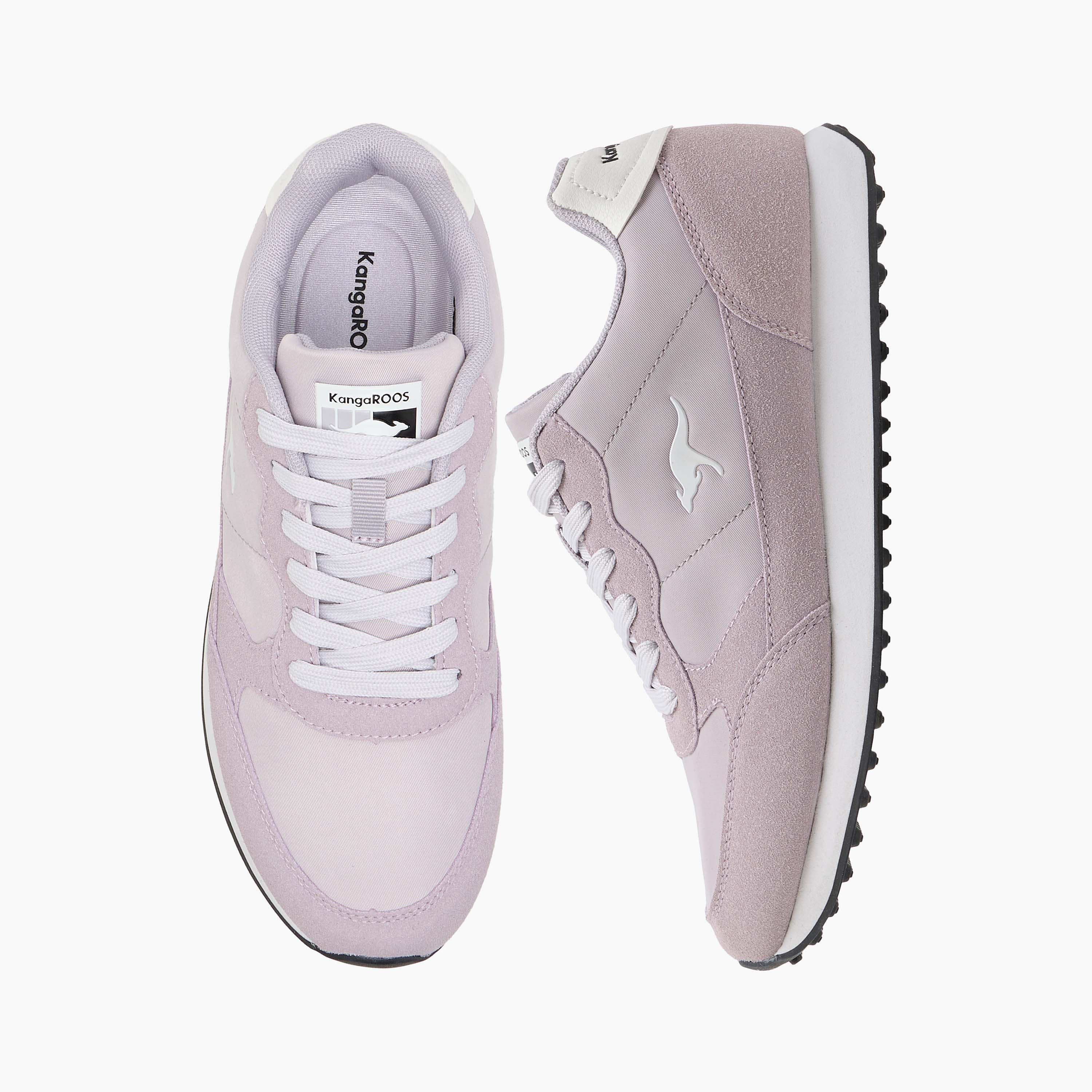 KangaROOS Women's Panelled Lace-Up Sneakers-women-shoes-sneakers-image-1