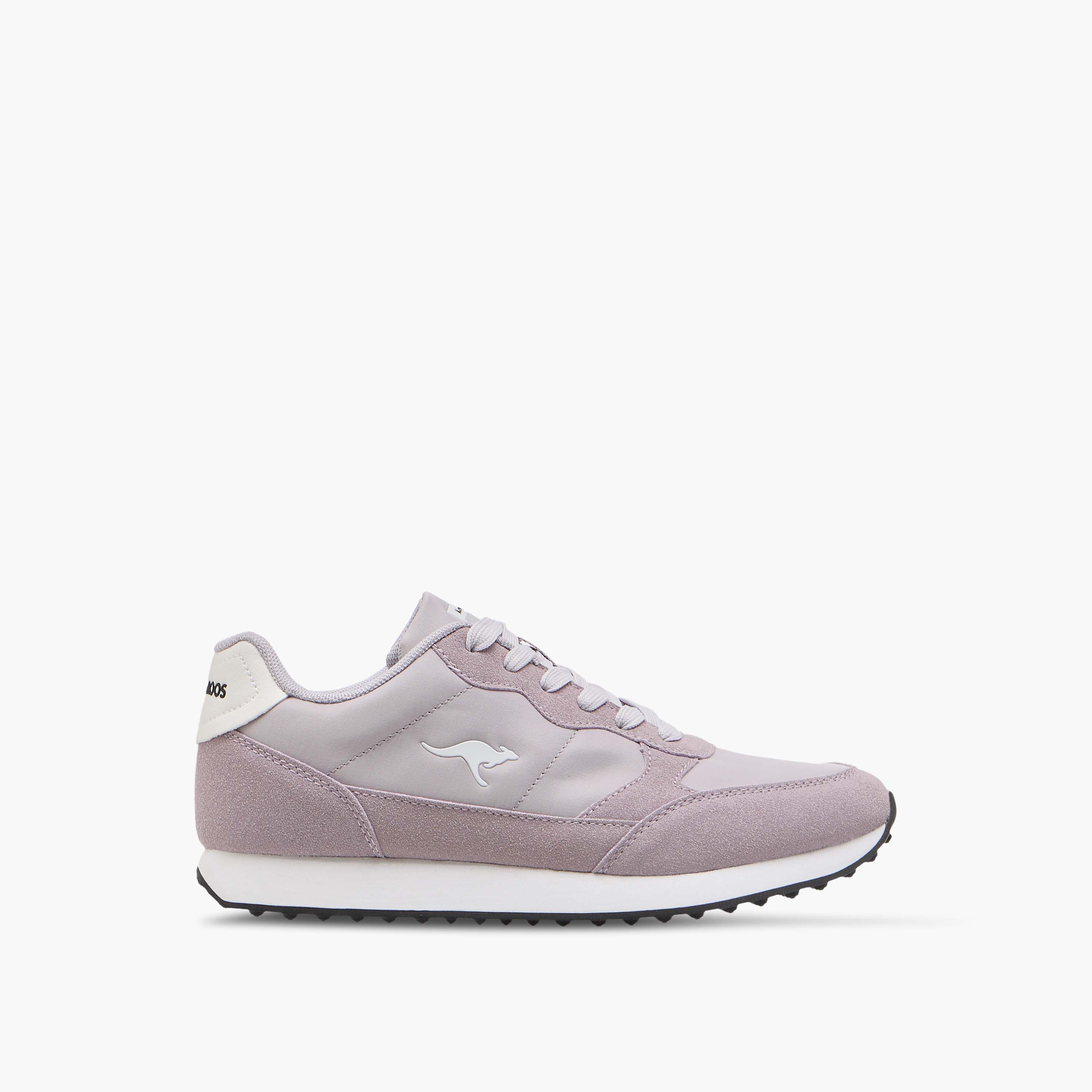 KangaROOS Women's Panelled Lace-Up Sneakers-women-shoes-sneakers-image-3