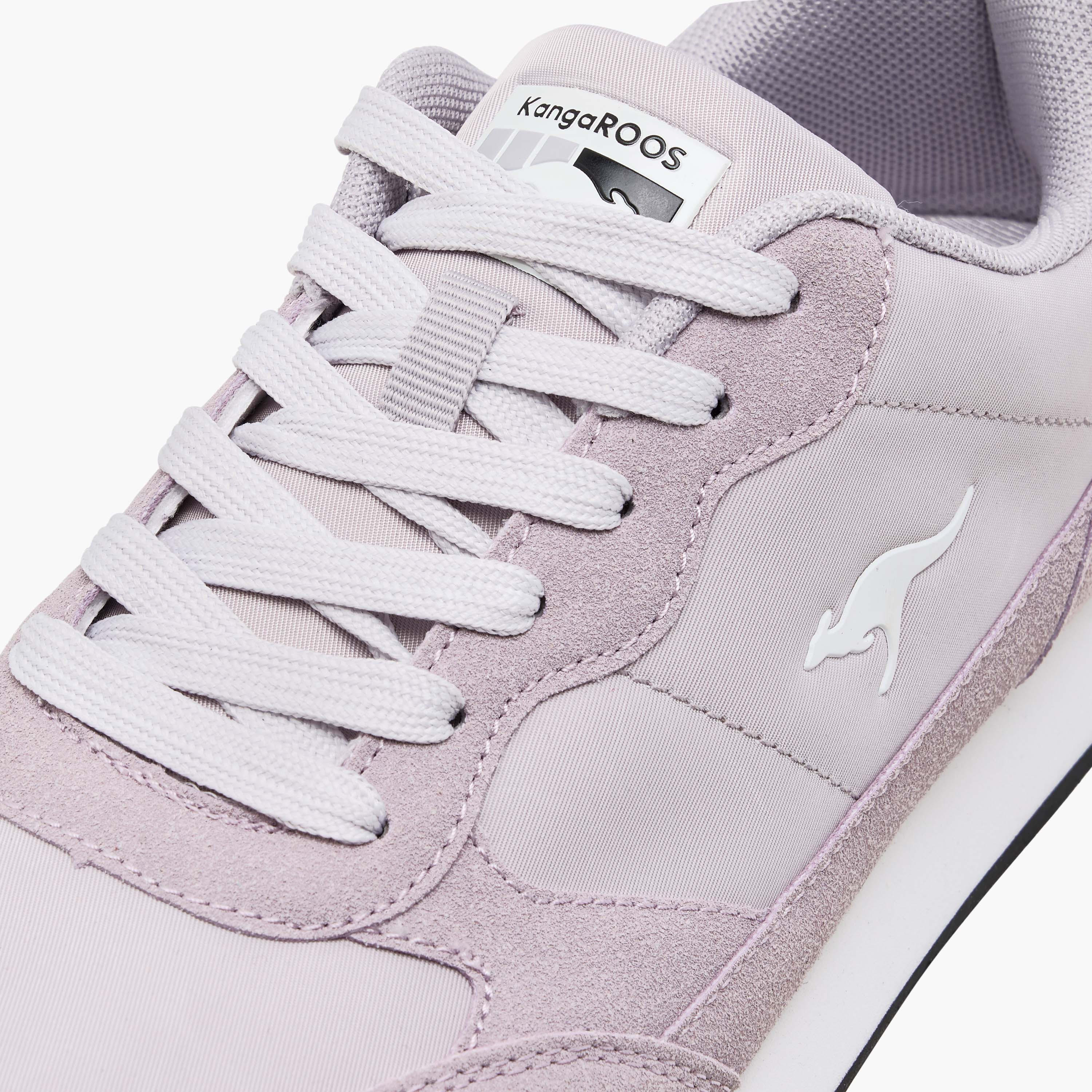 KangaROOS Women's Panelled Lace-Up Sneakers-women-shoes-sneakers-image-4