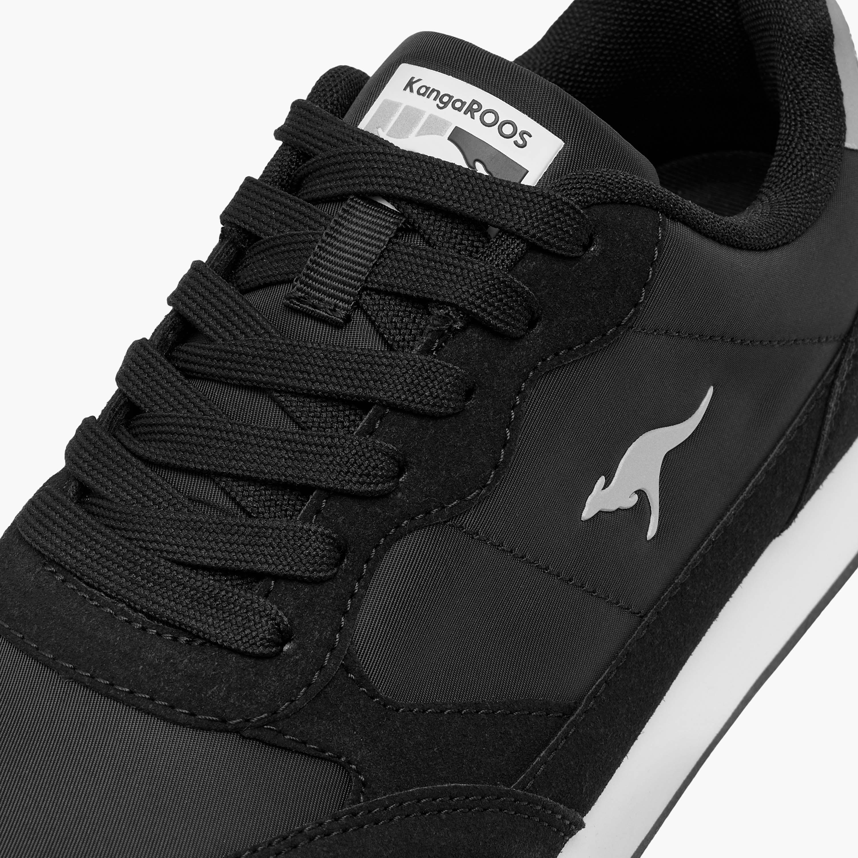 KangaROOS Women's Logo Detail Sneakers with Lace-Up Closure-women-shoes-sneakers-image-3