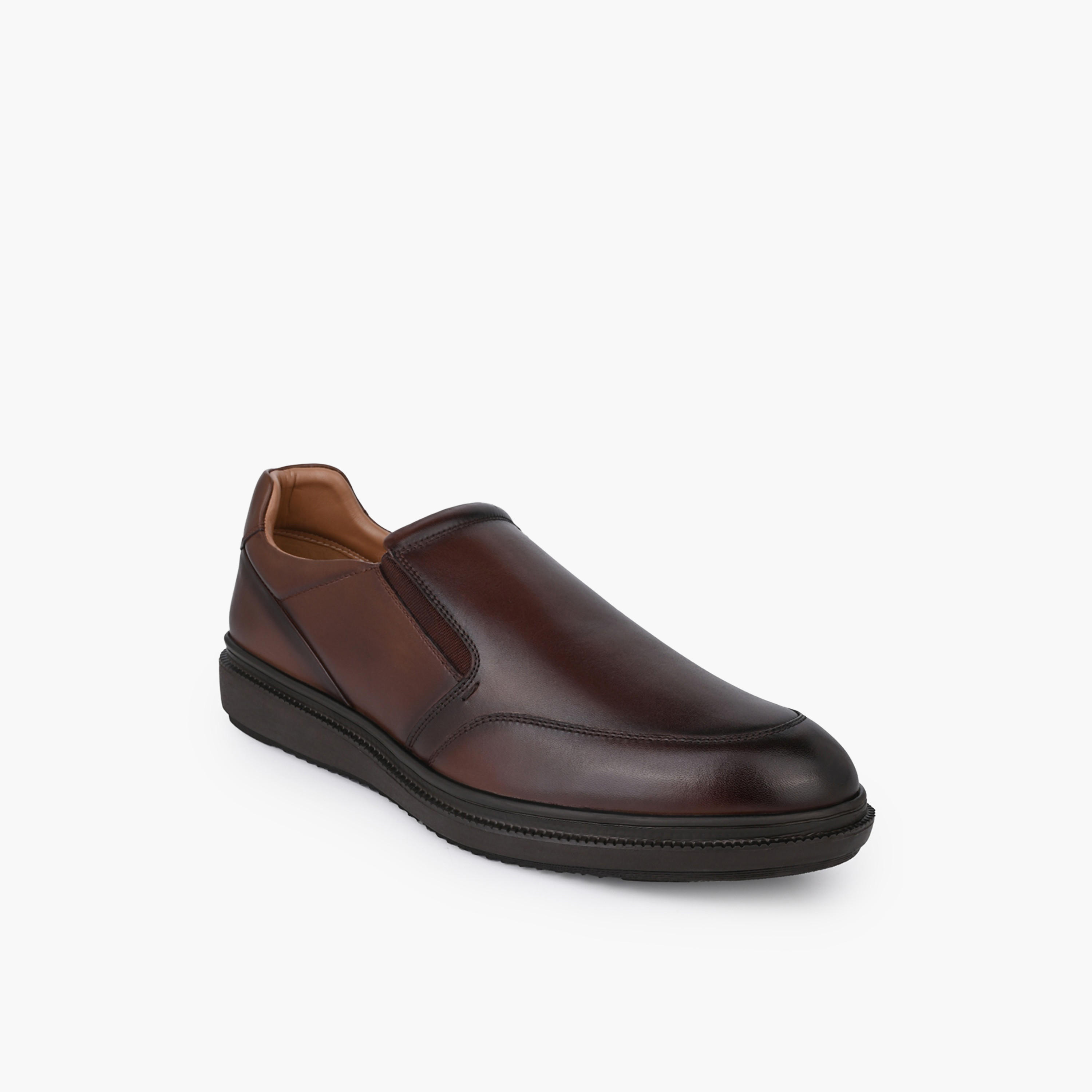 LBL by Shoexpress Men Leather Slip-On Loafers-men-shoes-formalshoes-image-2