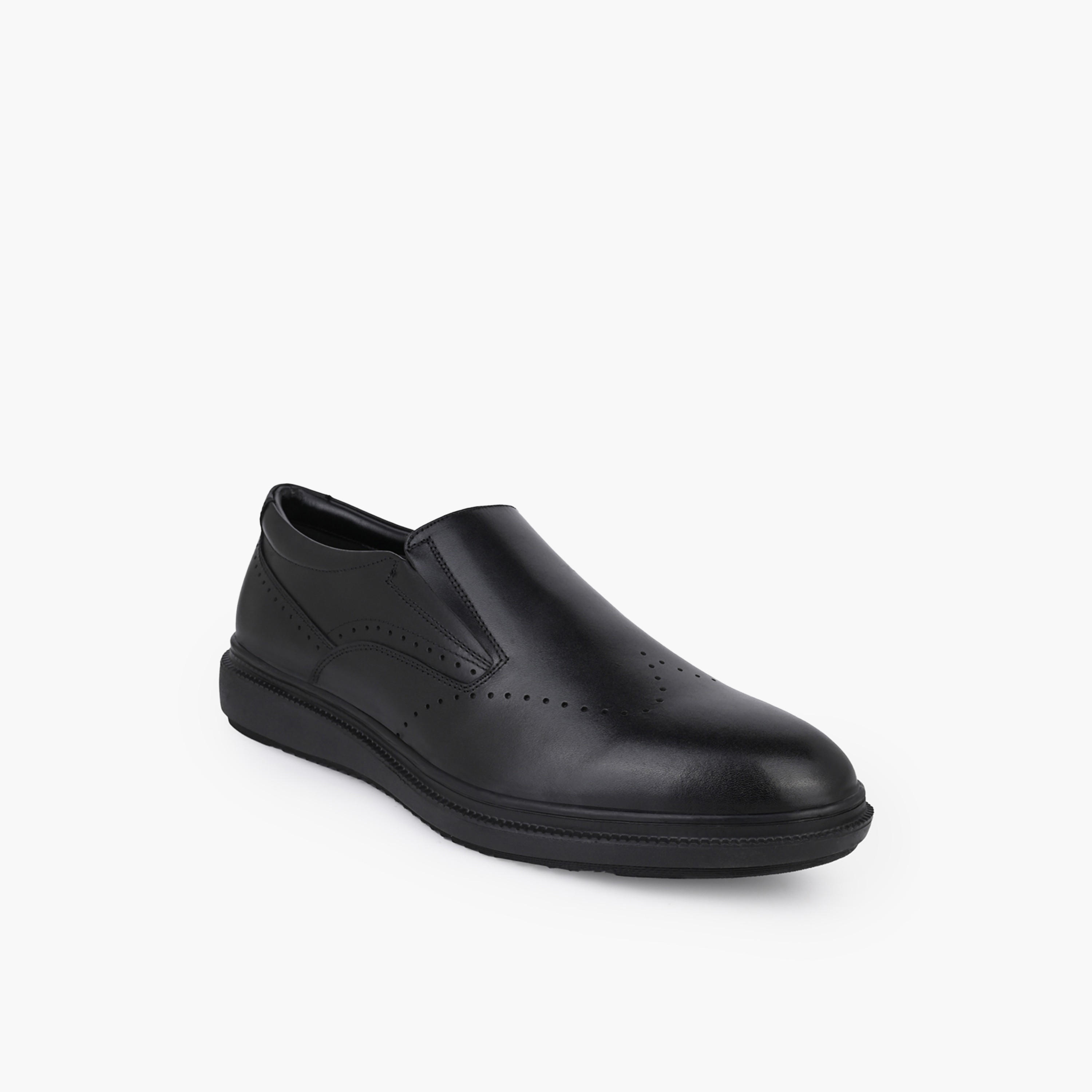حذاء جلد سهل الارتداء للرجال من أل بي أل من شو إكسبريس-men-shoes-formalshoes-image-2