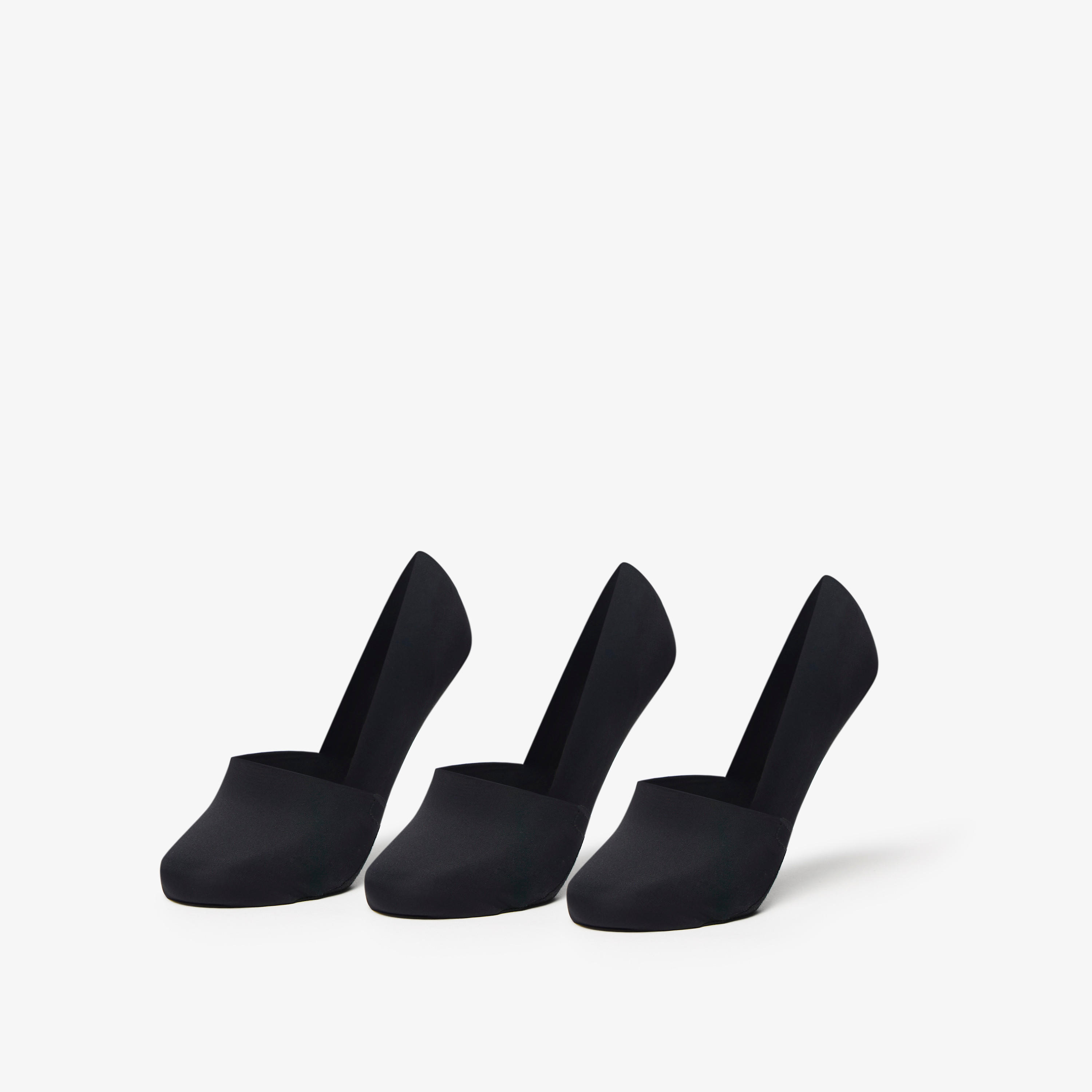 Flora Bella Solid No Show Socks - Set of 3-women-socksandstockings-image-1