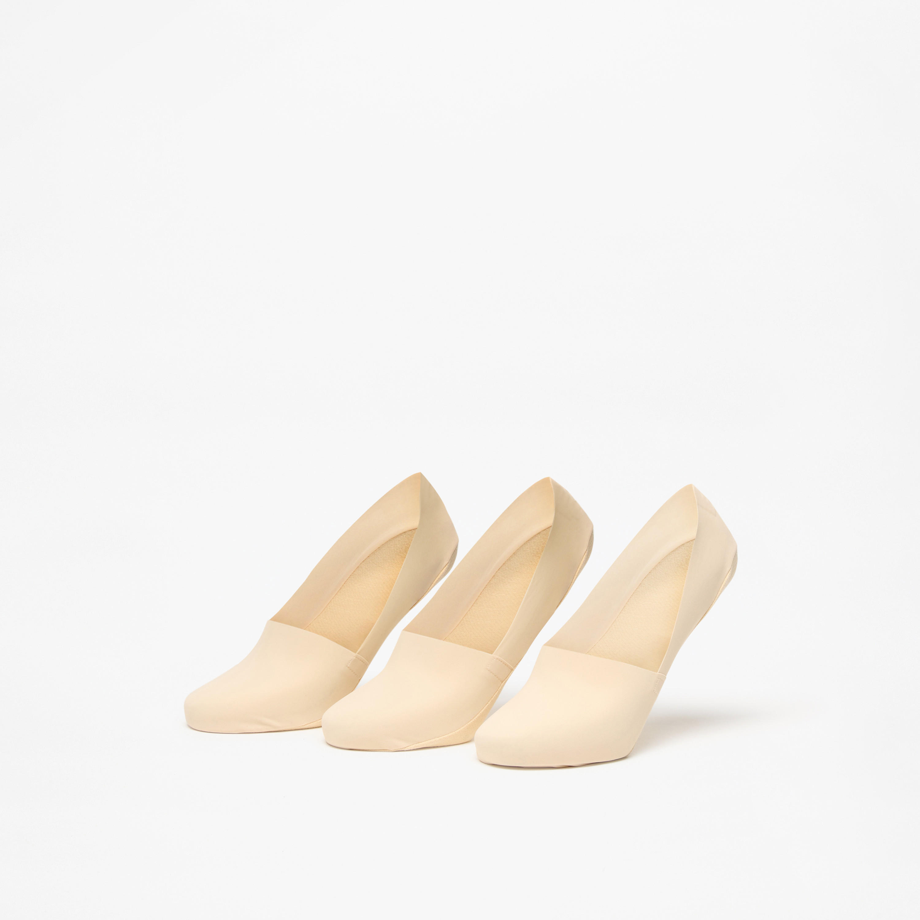 Flora Bella Solid No Show Socks - Set of 3-women-socksandstockings-image-1