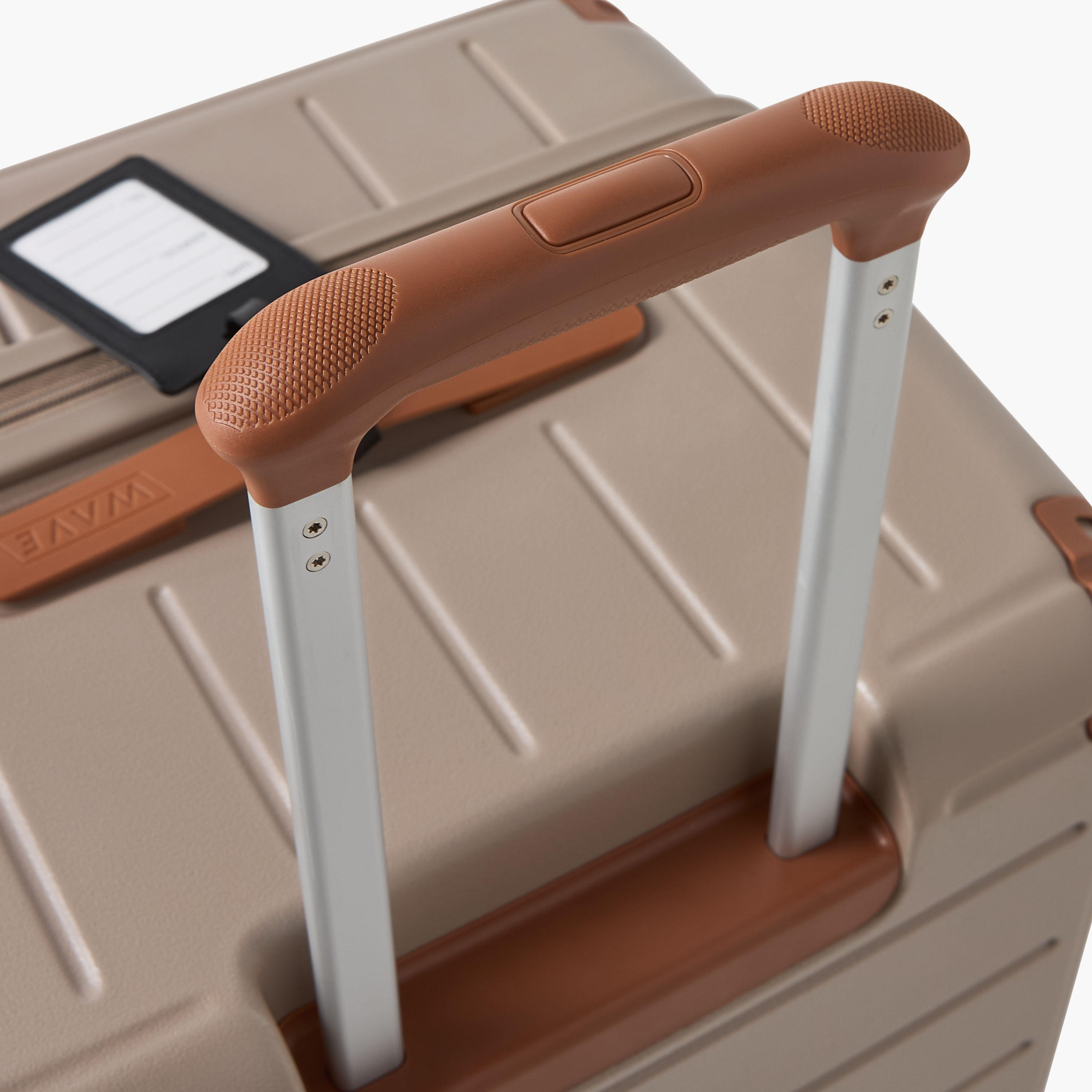 WAVE Textured Hardcase Luggage Trolley with Retractable Handle-travel-luggagesandbags-luggage-image-7