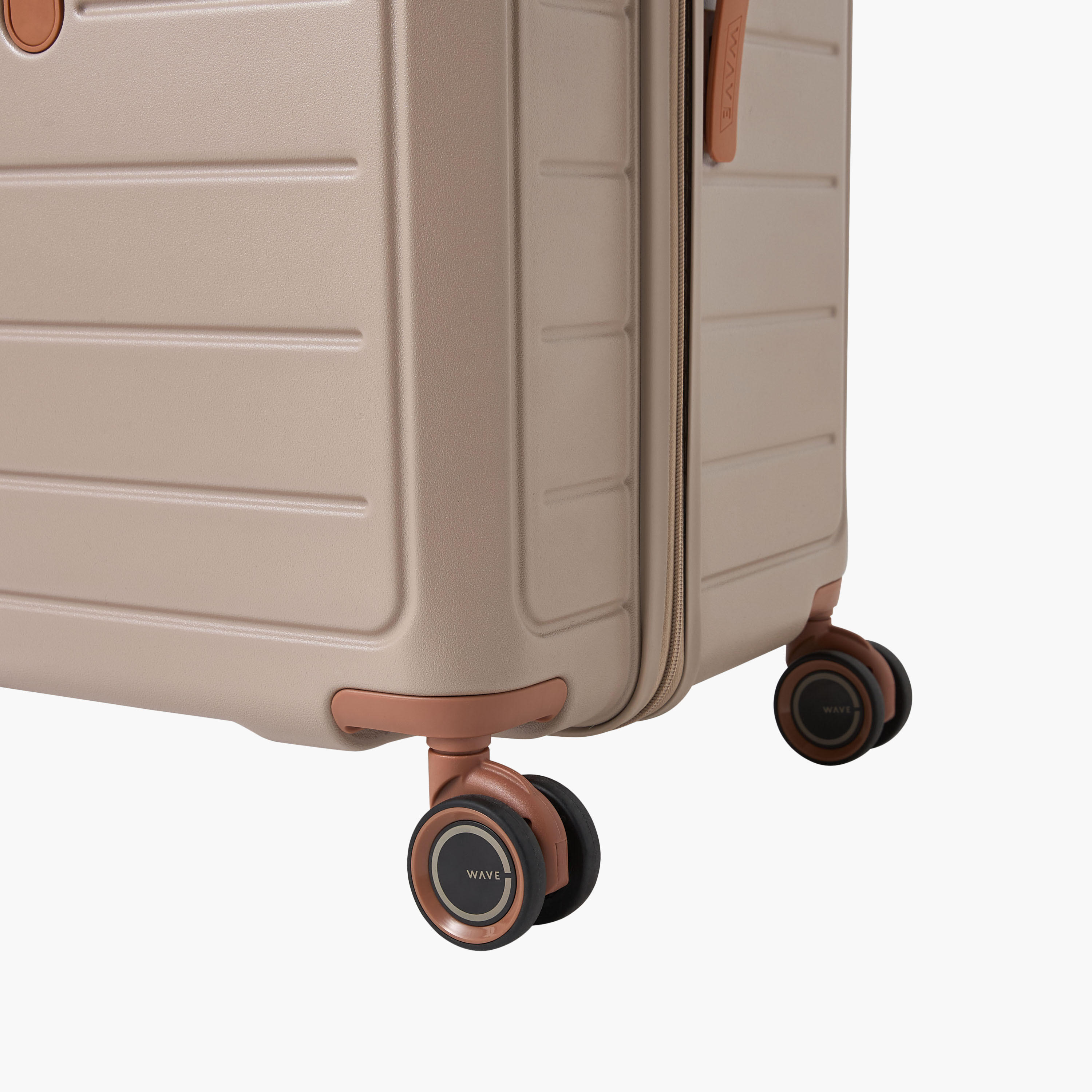 WAVE Textured Hardcase Luggage Trolley with Retractable Handle-travel-luggagesandbags-luggage-image-8
