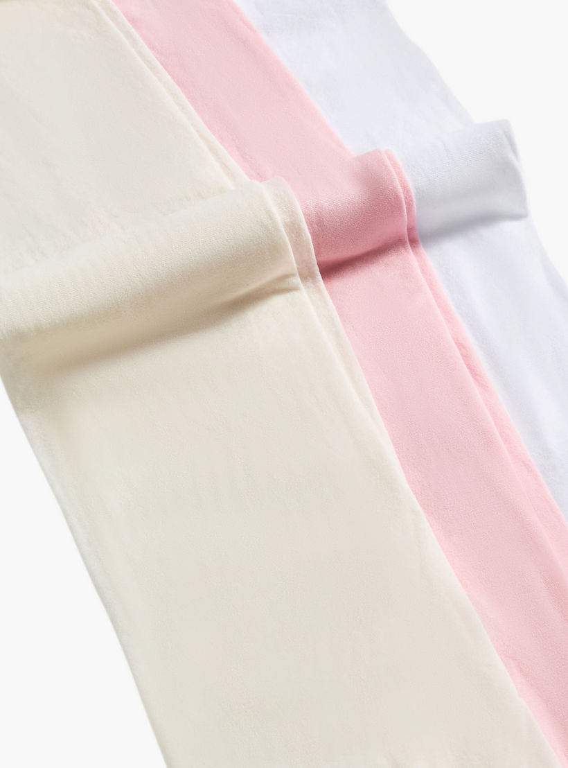 Pack of 3 Celeste Girls Tights with Elasticated Waistband-girls-accessories-socks-image-5