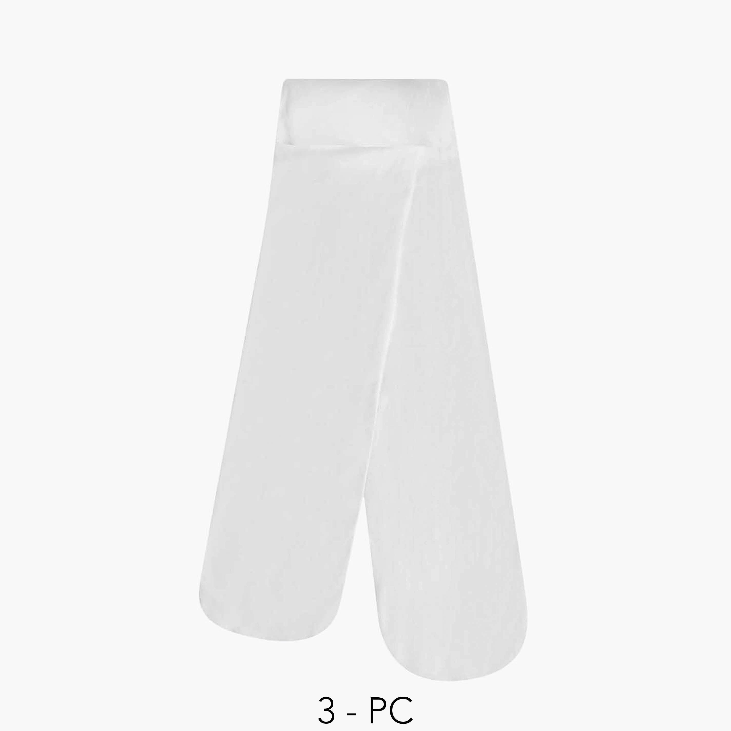 Pack of 3 Celeste Girls Tights with Elasticated Waistband-girls-accessories-socks-image-1