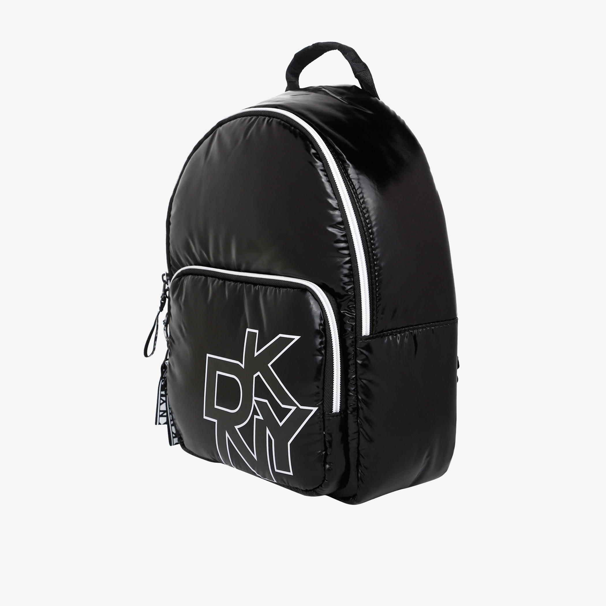 DKNY Logo Print Backpack with Adjustable Shoulder Straps and Handle-women-bagsandwallets-backpacks-image-2