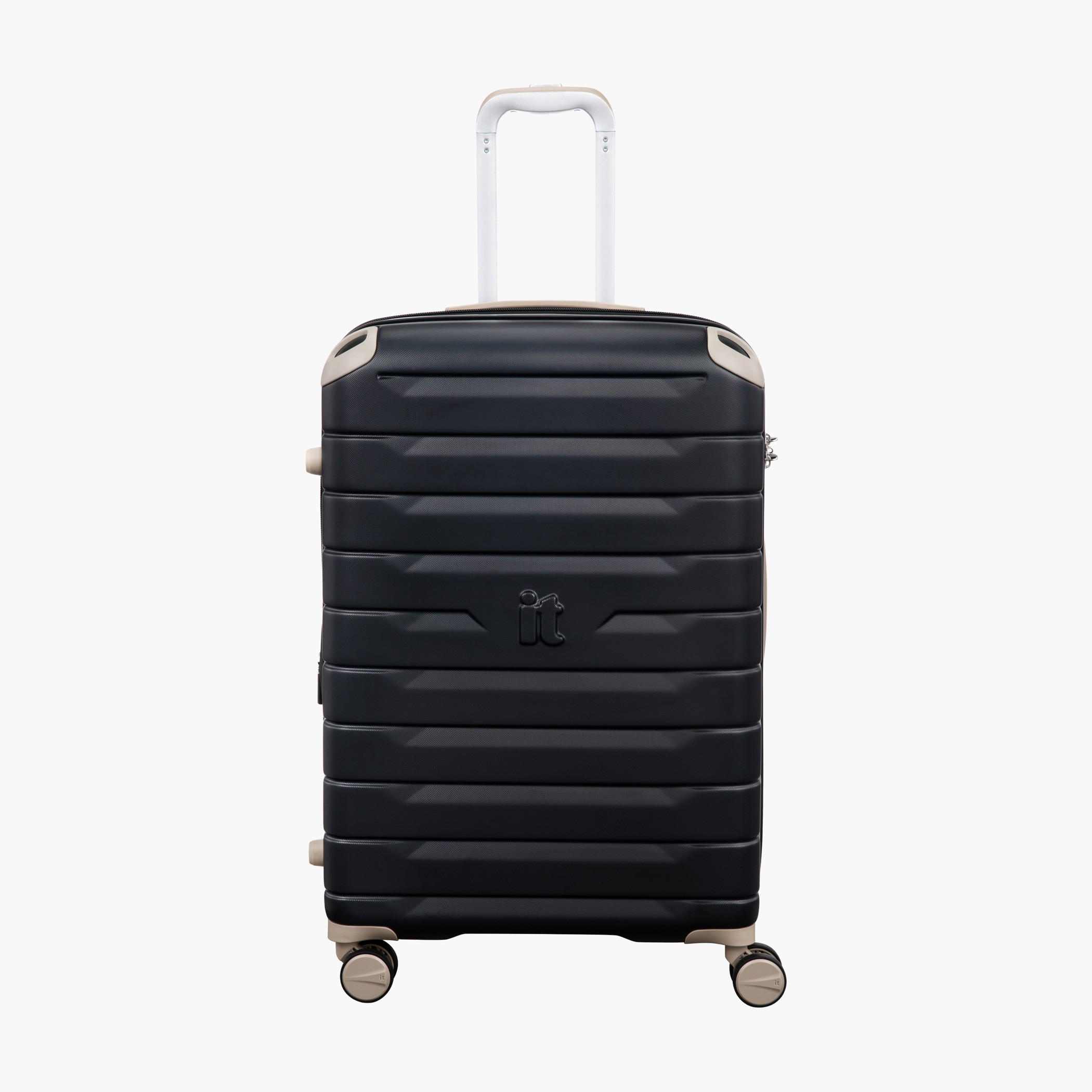 IT Solid Hardcase Trolley Bag with Retractable Handle - 20 Inches Check-in Bag-travel-luggagesandbags-luggage-image-1