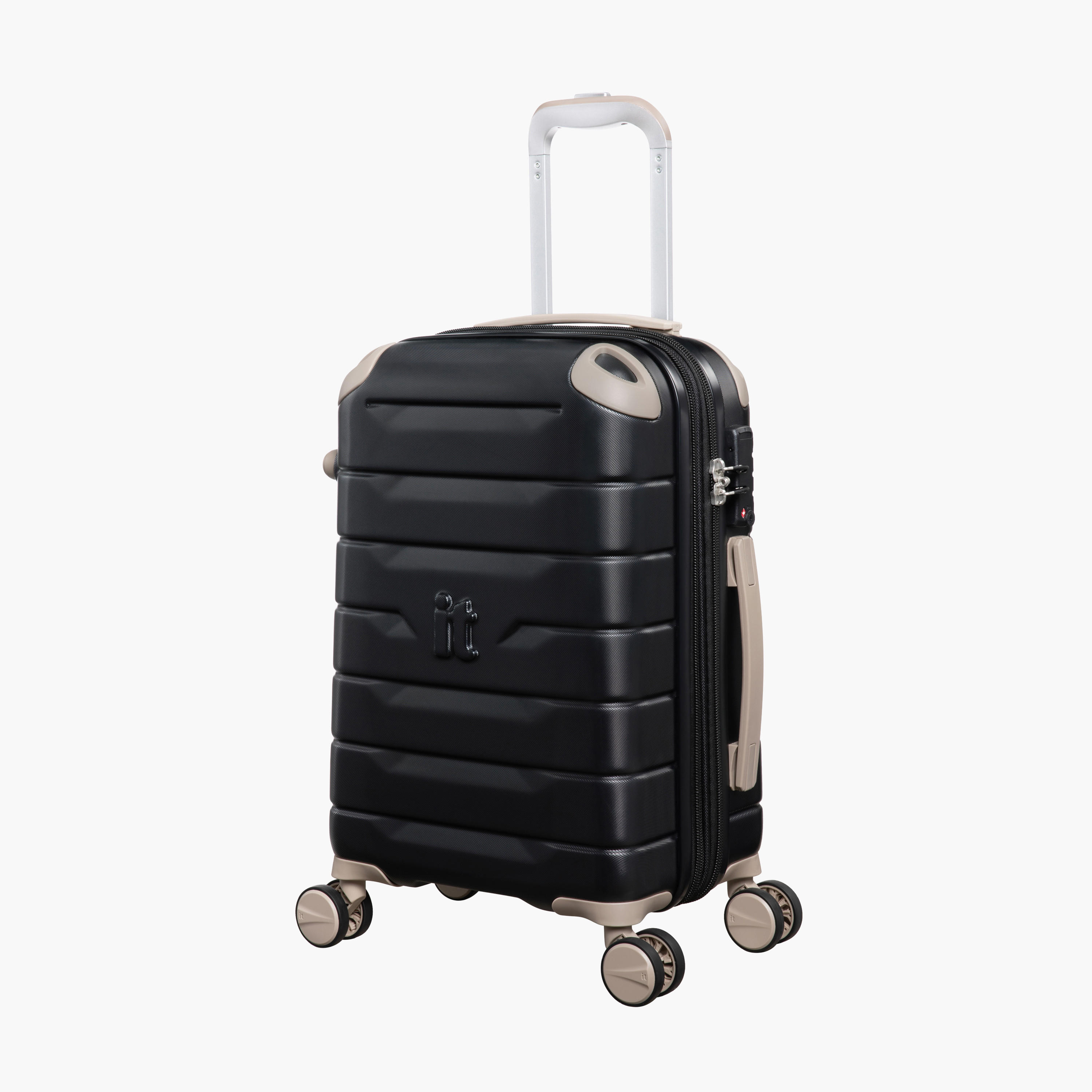IT Solid Hardcase Trolley Bag with Retractable Handle - 20 Inches Check-in Bag-travel-luggagesandbags-luggage-image-2