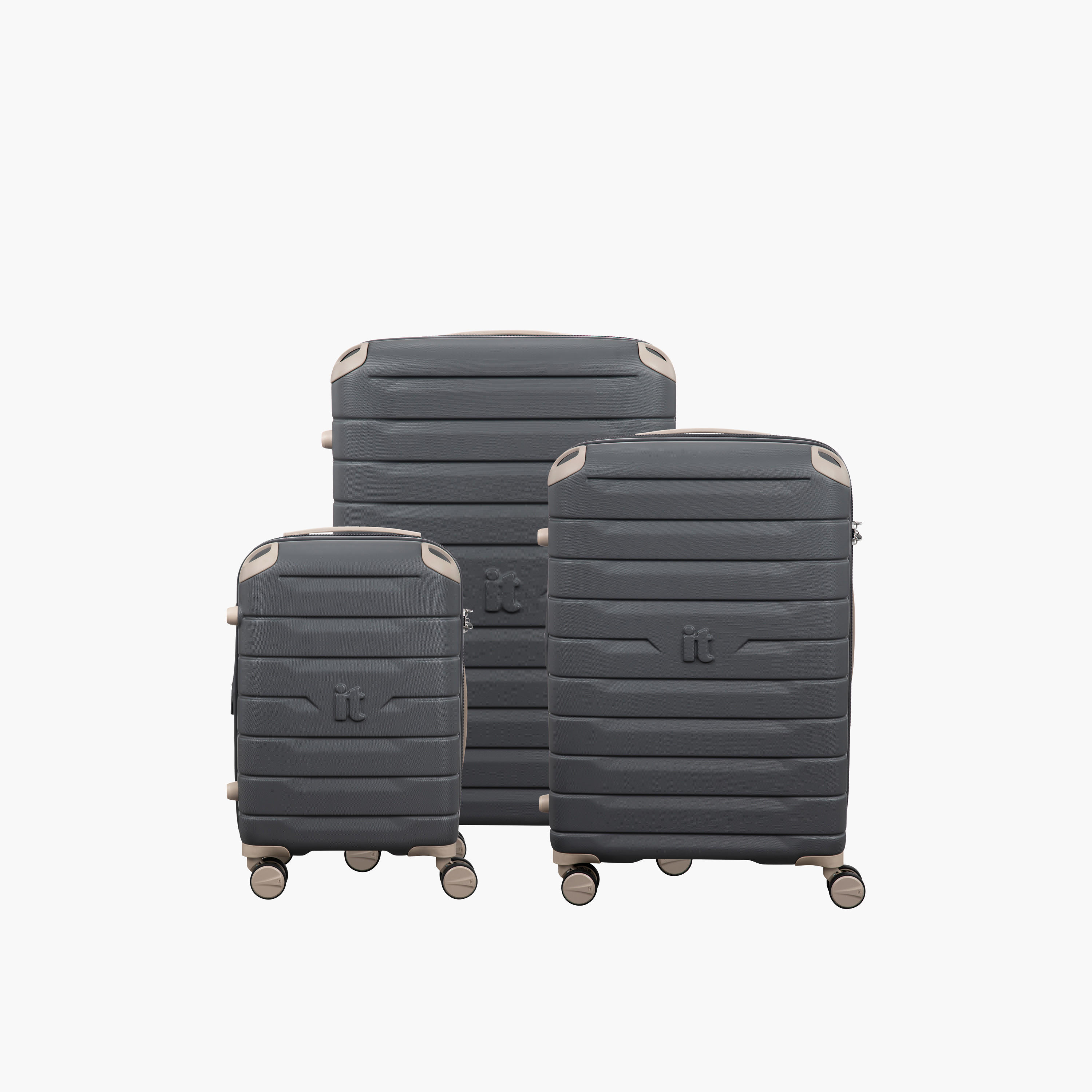 شنطة ترولي صلبة سادة بمقبض قابل للسحب من آي تي - 20 Inches Check-in Bag-travel-luggagesandbags-luggage-image-1