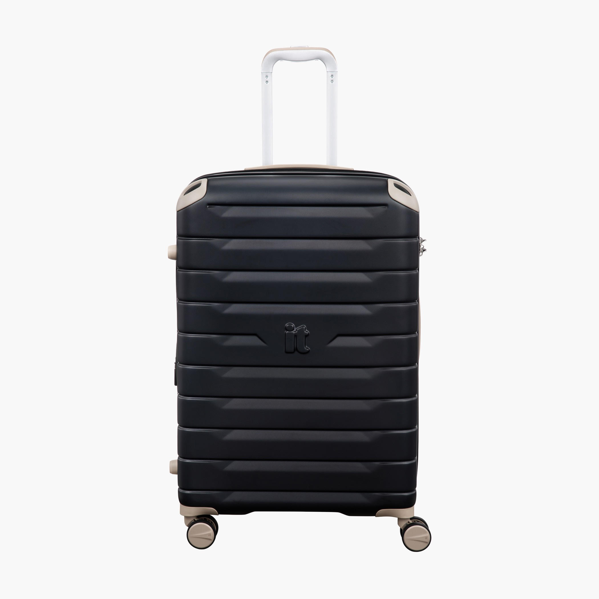 IT Solid Hardcase Trolley Bag with Retractable Handle - 24 Inches Check-in Bag-travel-luggagesandbags-luggage-image-1