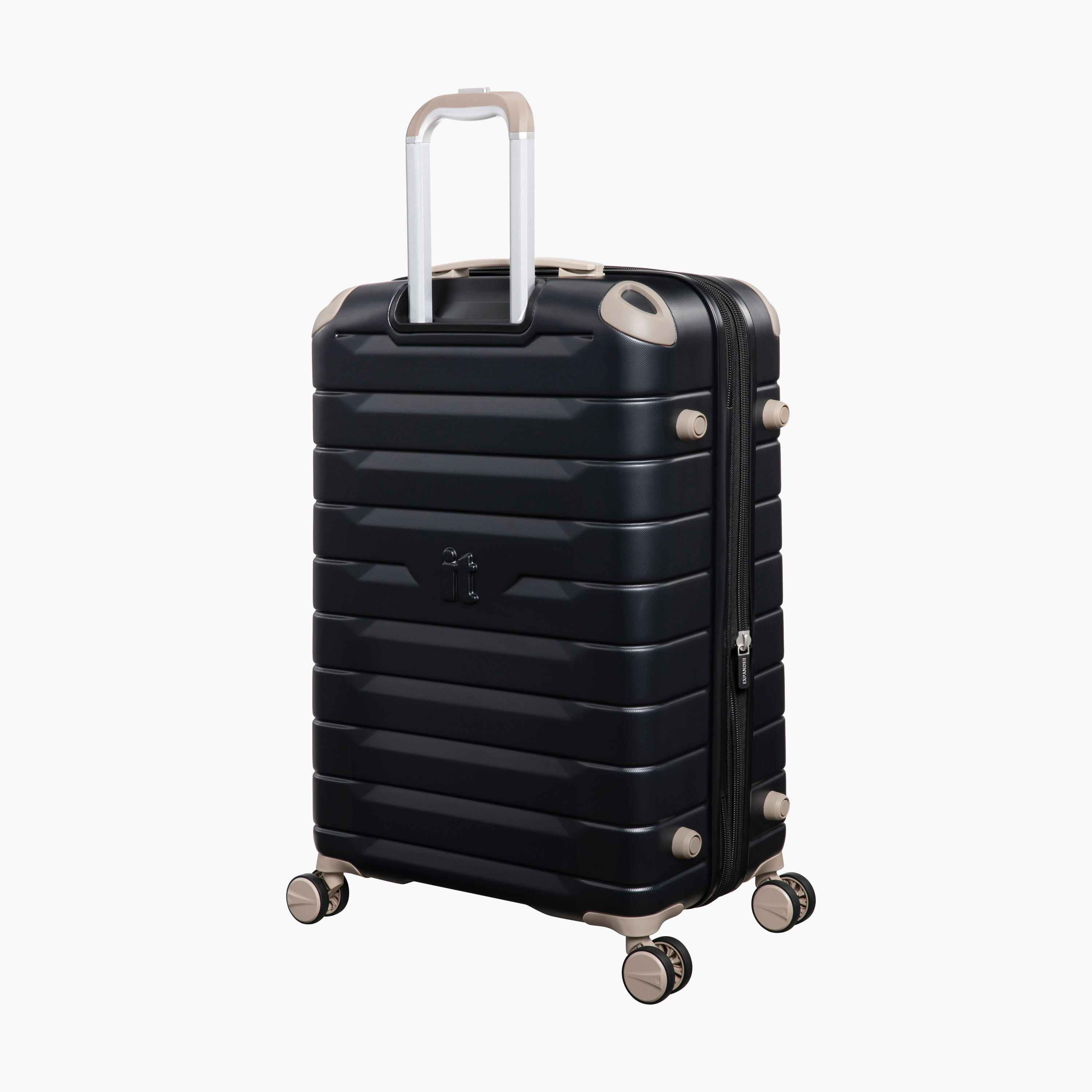 IT Solid Hardcase Trolley Bag with Retractable Handle - 24 Inches Check-in Bag-travel-luggagesandbags-luggage-image-3