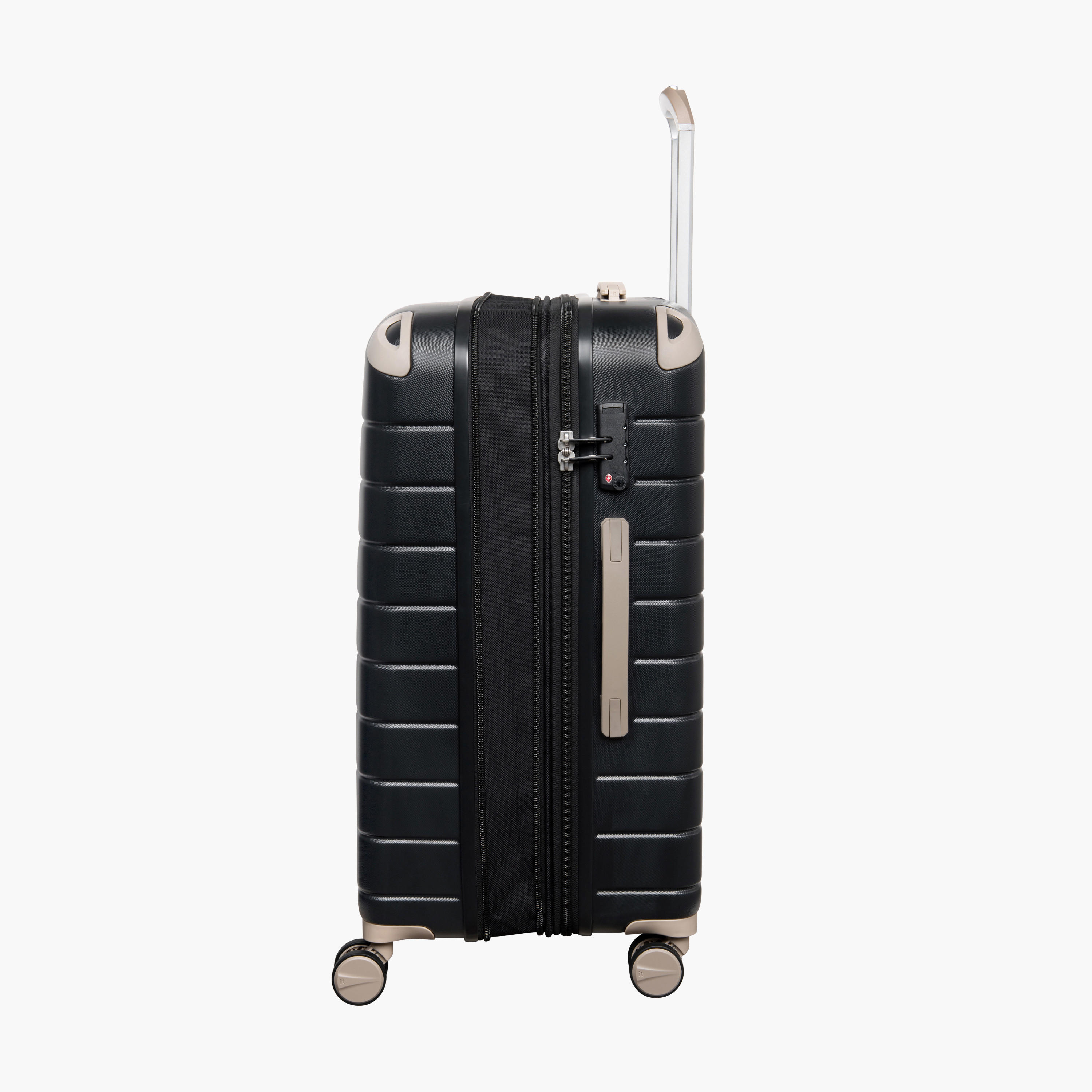 IT Solid Hardcase Trolley Bag with Retractable Handle - 24 Inches Check-in Bag-travel-luggagesandbags-luggage-image-5