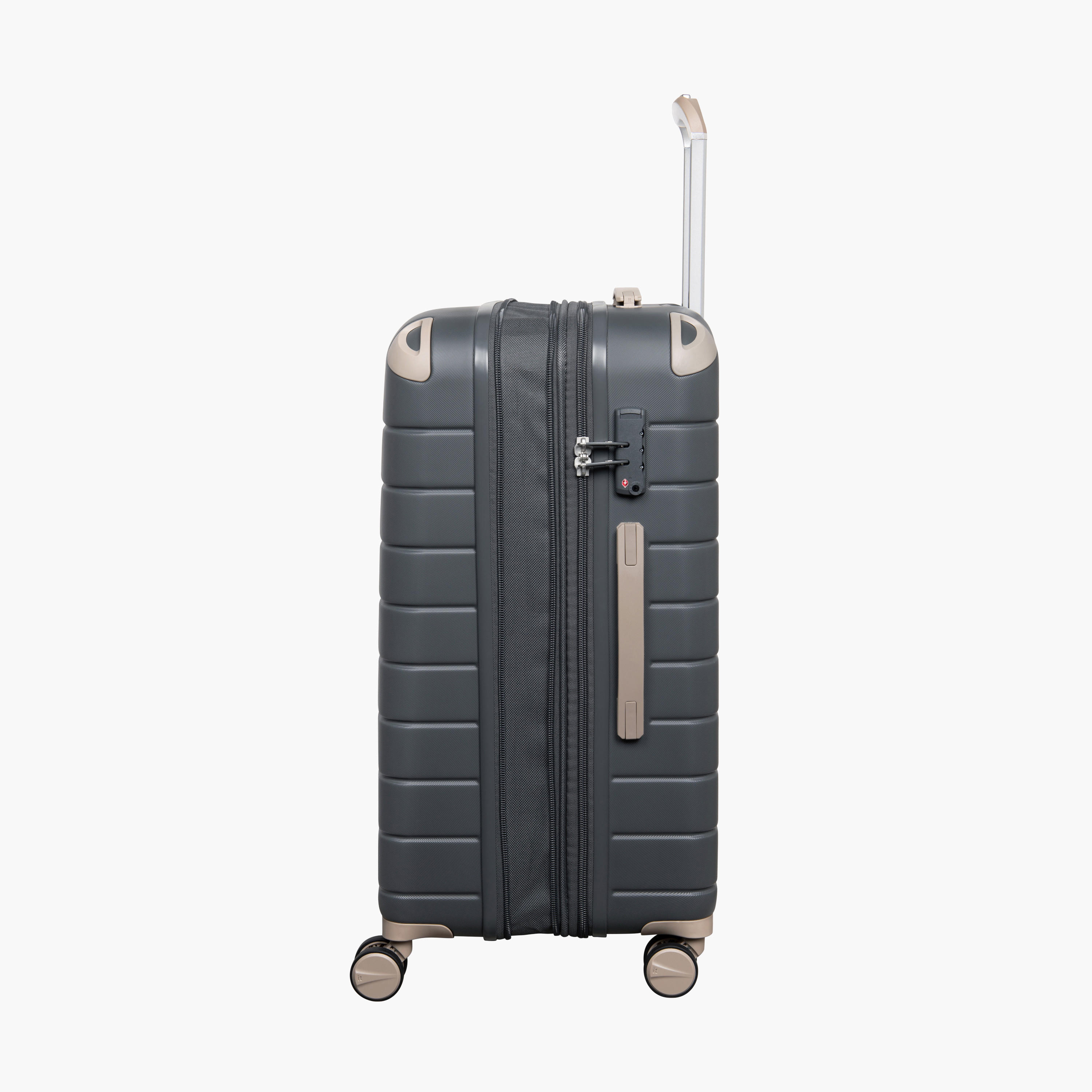IT Solid Hardcase Trolley Bag with Retractable Handle - 24 Inches Check-in Bag-travel-luggagesandbags-luggage-image-5