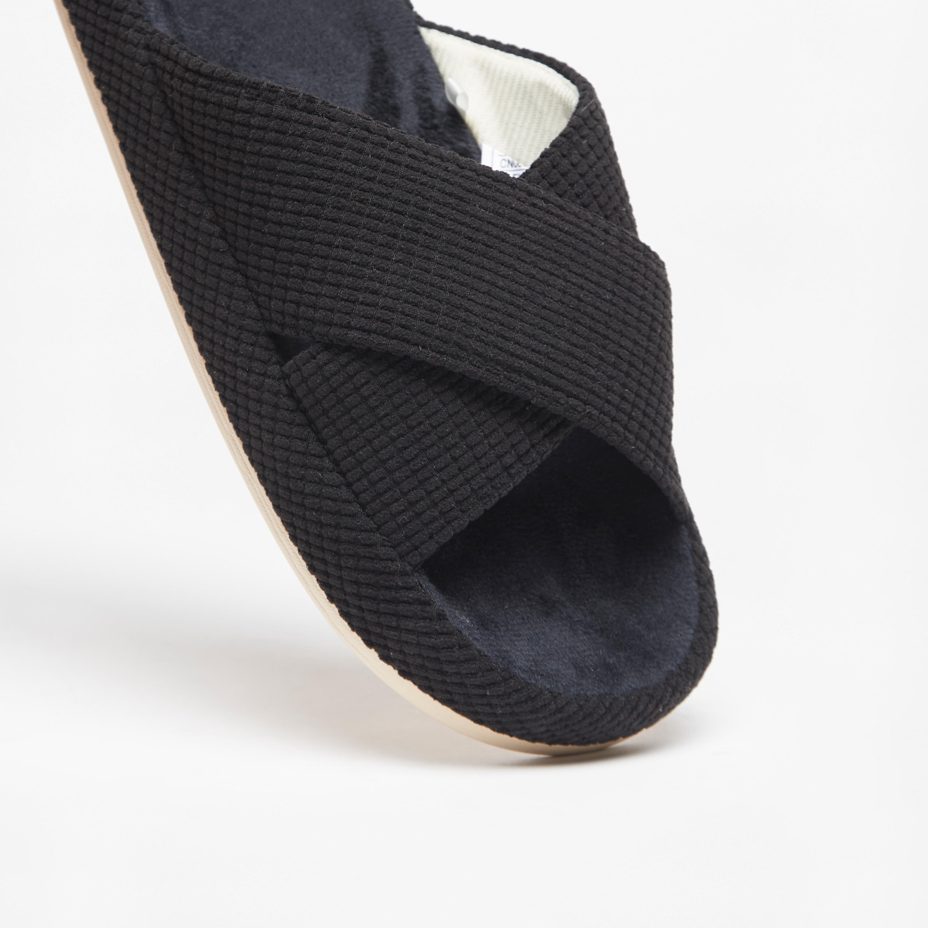 Duchini Men's Textured Bedroom Slide Slippers-men-shoes-flipflopsandslides-image-5