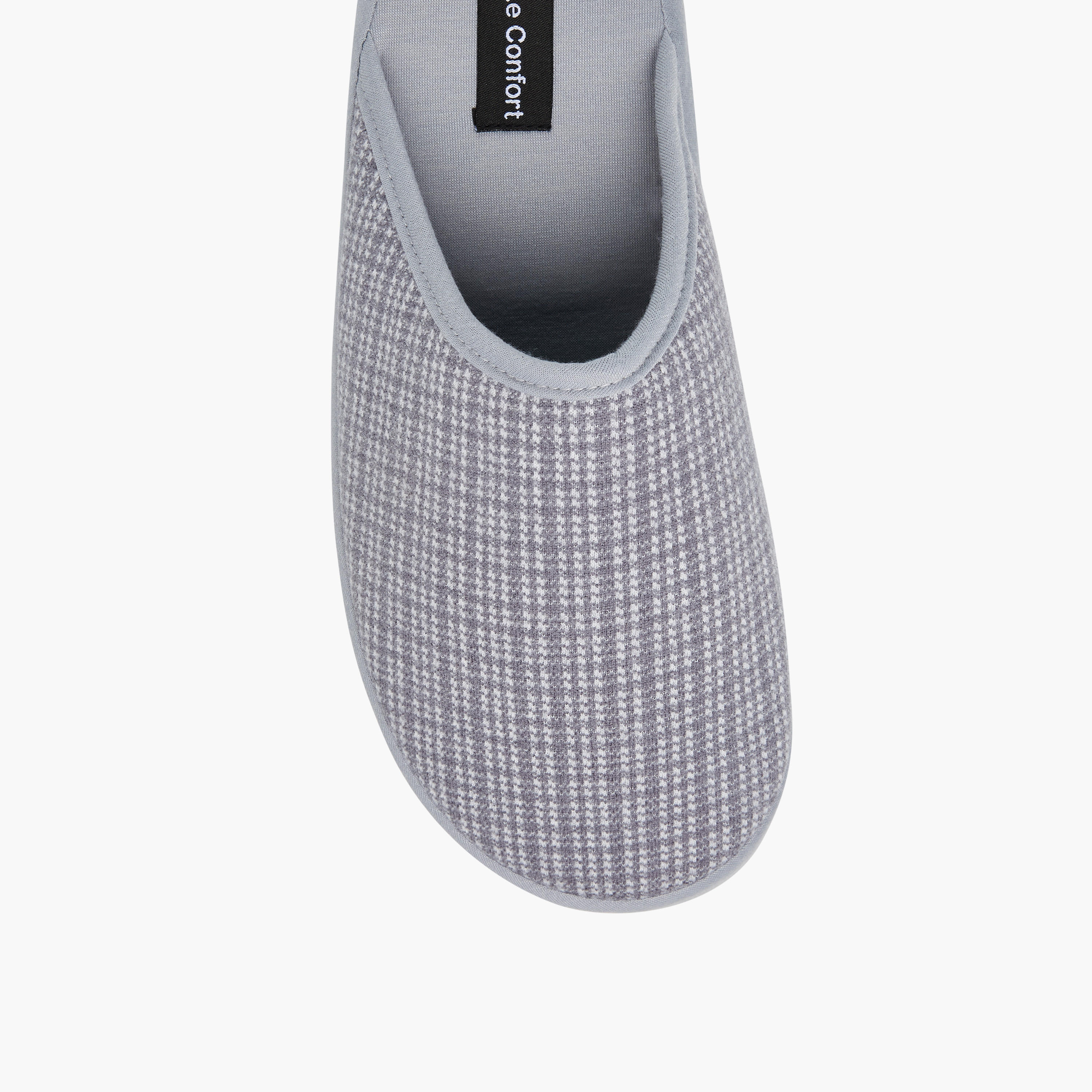 Le Confort Checked Bedroom Slippers-men-shoes-flipflopsandslides-image-3