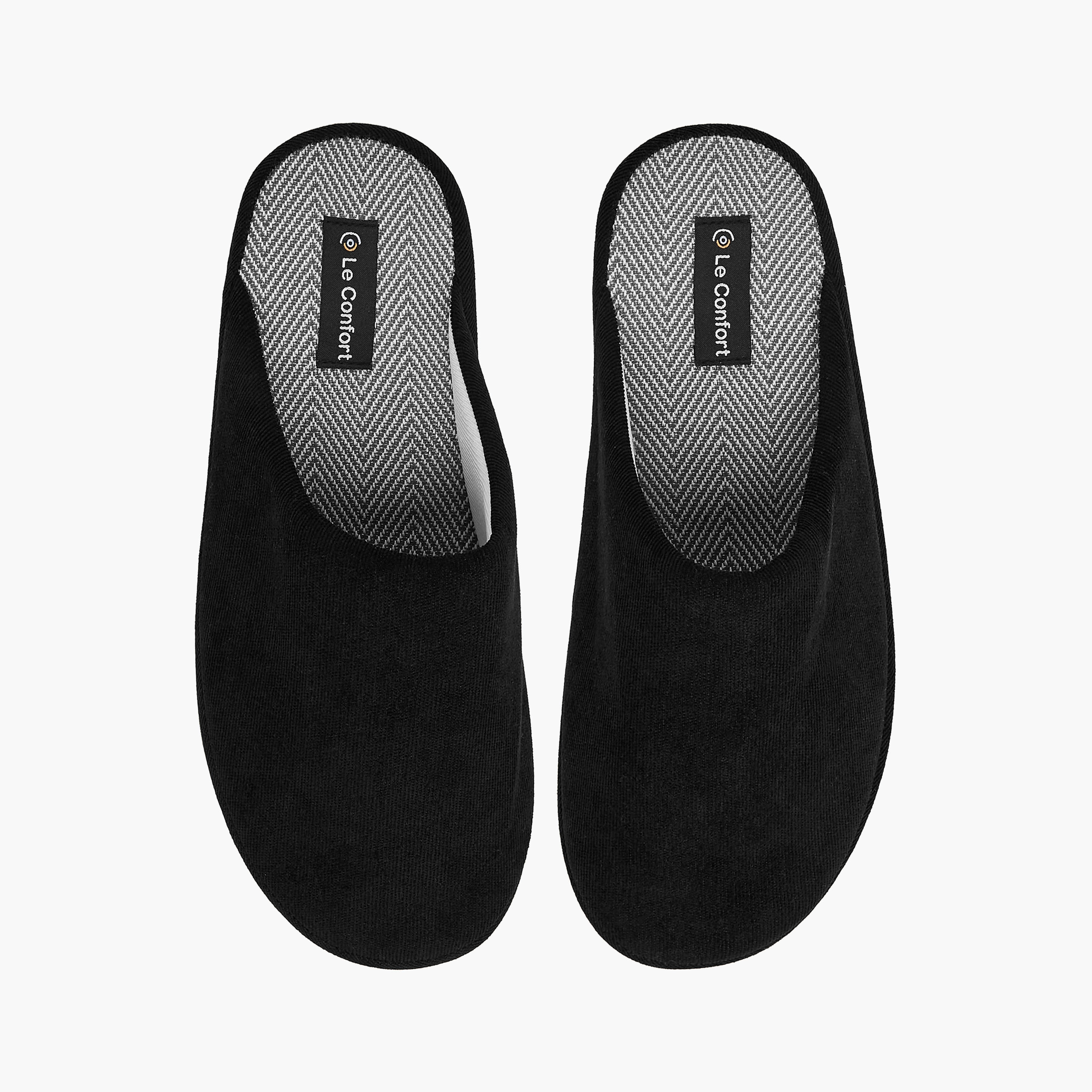 Le Confort Textured Bedroom Slippers-men-shoes-flipflopsandslides-image-1