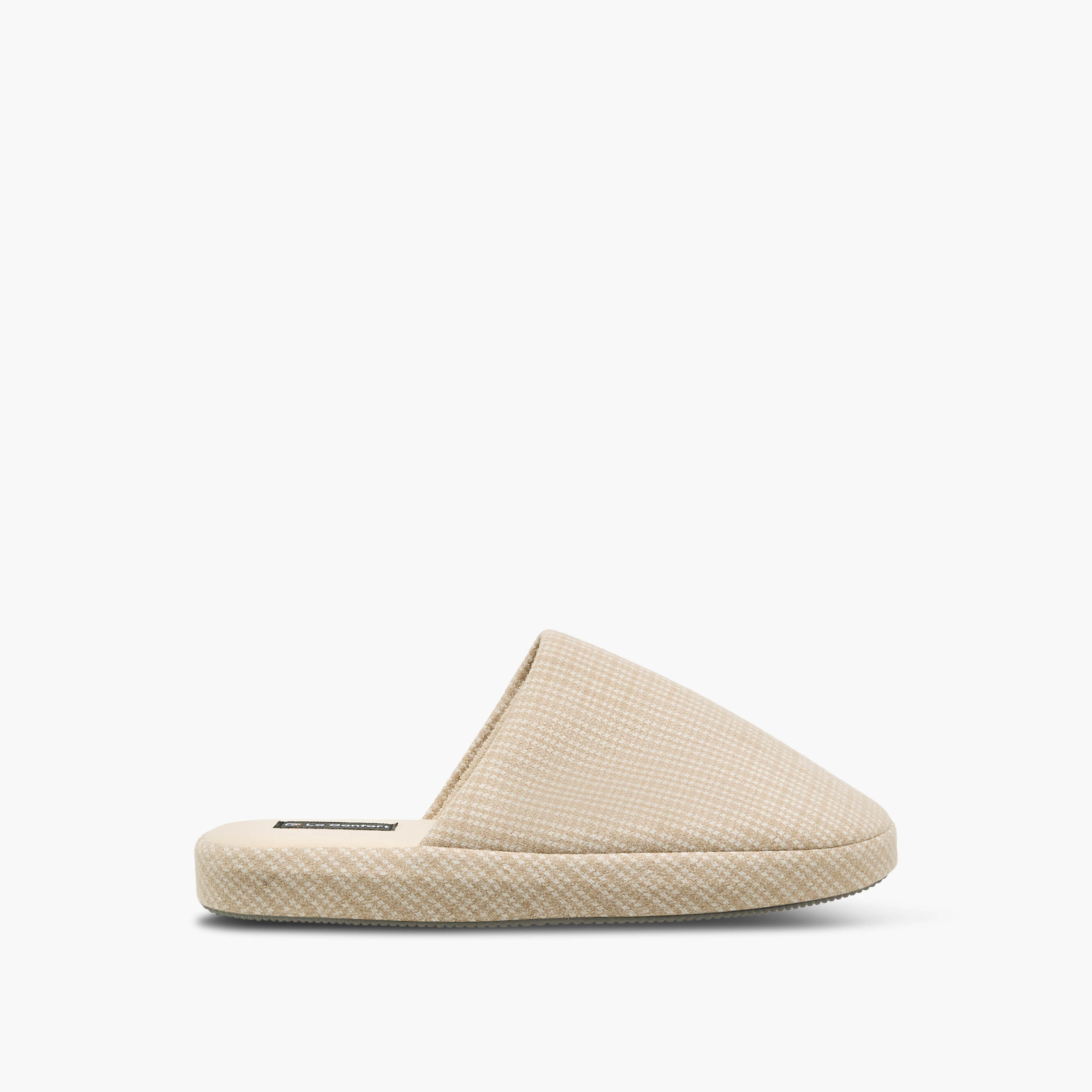 Le Confort Men Houndstooth Bedroom Slippers-men-shoes-flipflopsandslides-image-2