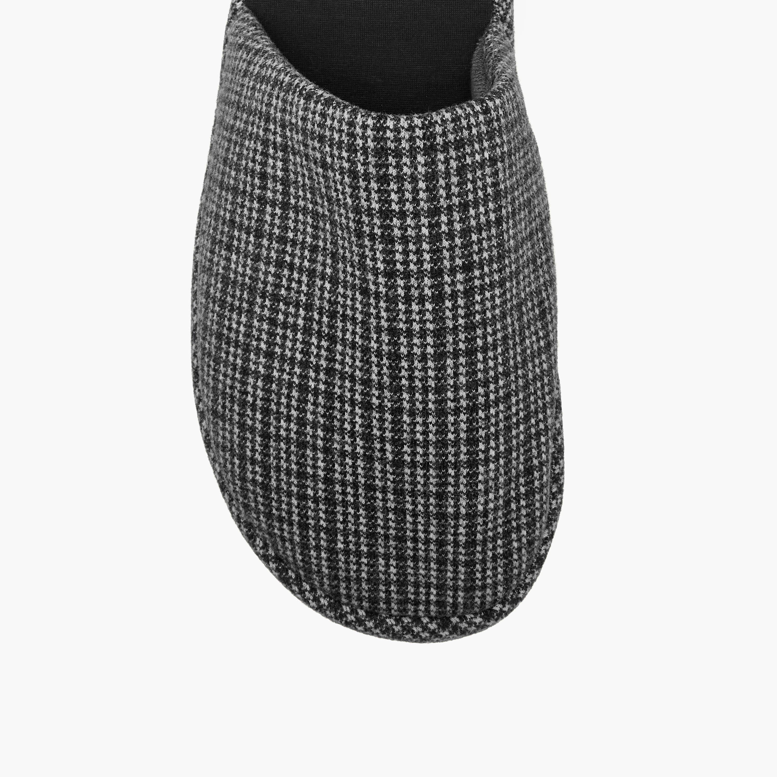 Le Confort Men Houndstooth Bedroom Slippers-men-shoes-flipflopsandslides-image-3