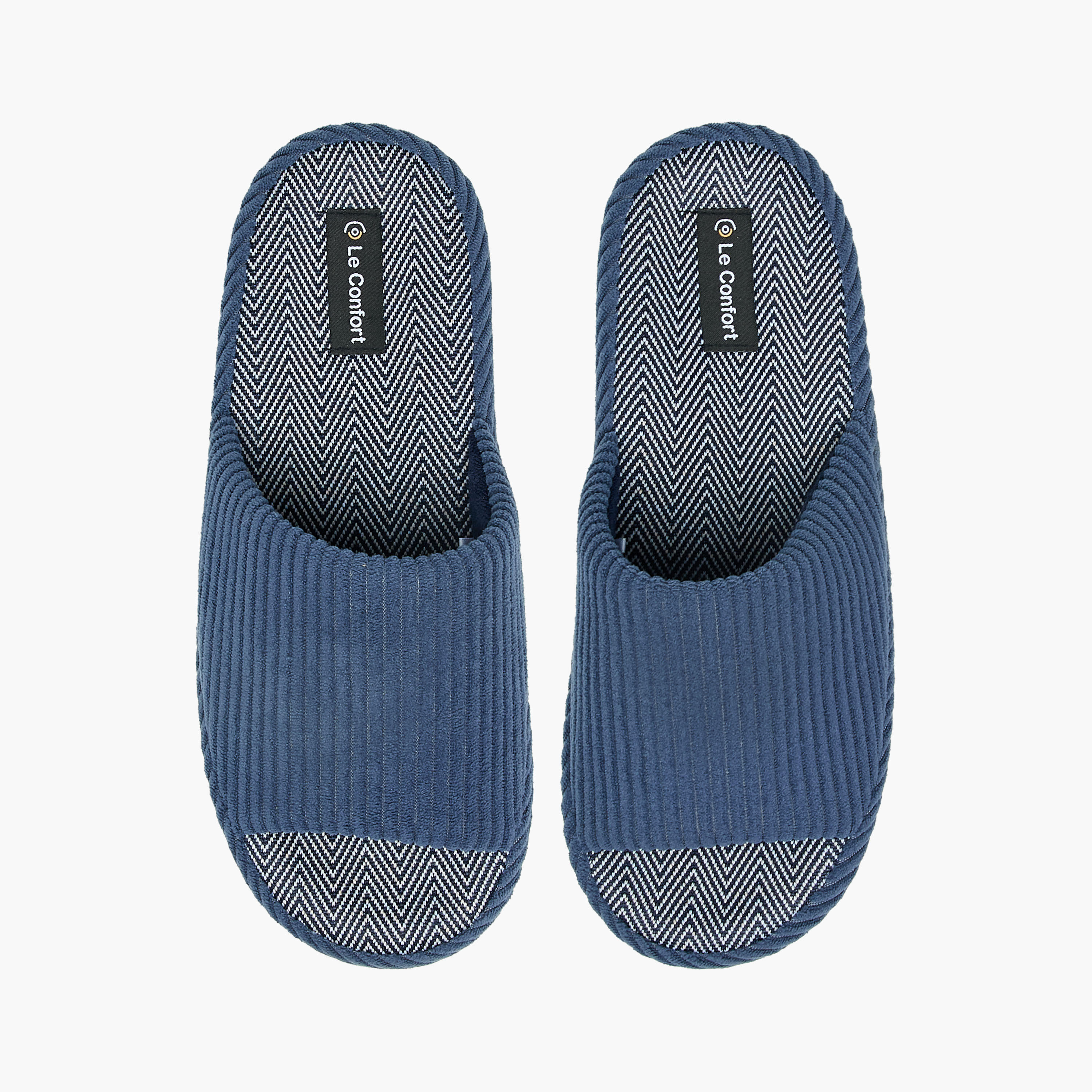 شبشب رجالي للمنزل بمقدمة مفتوحة من لو كونفورت-men-shoes-flipflopsandslides-image-5