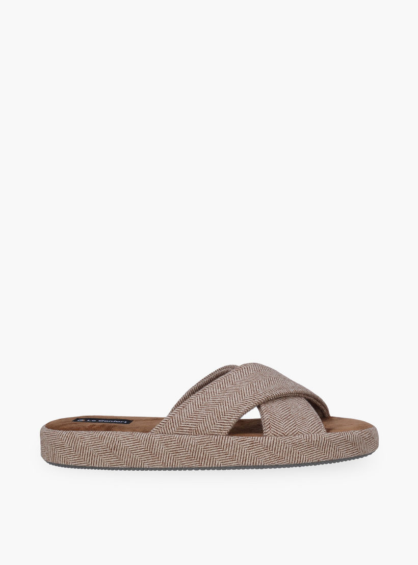 شبشب غرفة نوم بحزام متقاطع للرجال من لو كونفورت-men-shoes-flipflopsandslides-image-2