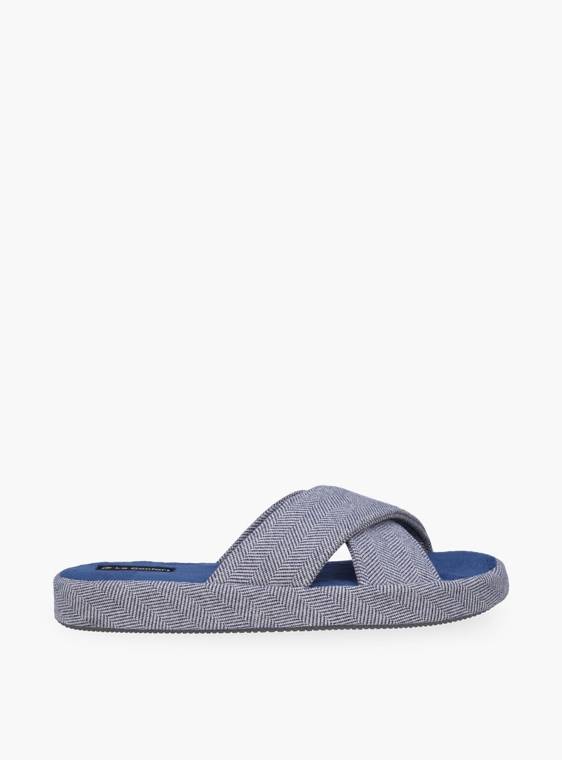 شبشب غرفة نوم بحزام متقاطع للرجال من لو كونفورت-men-shoes-flipflopsandslides-image-2