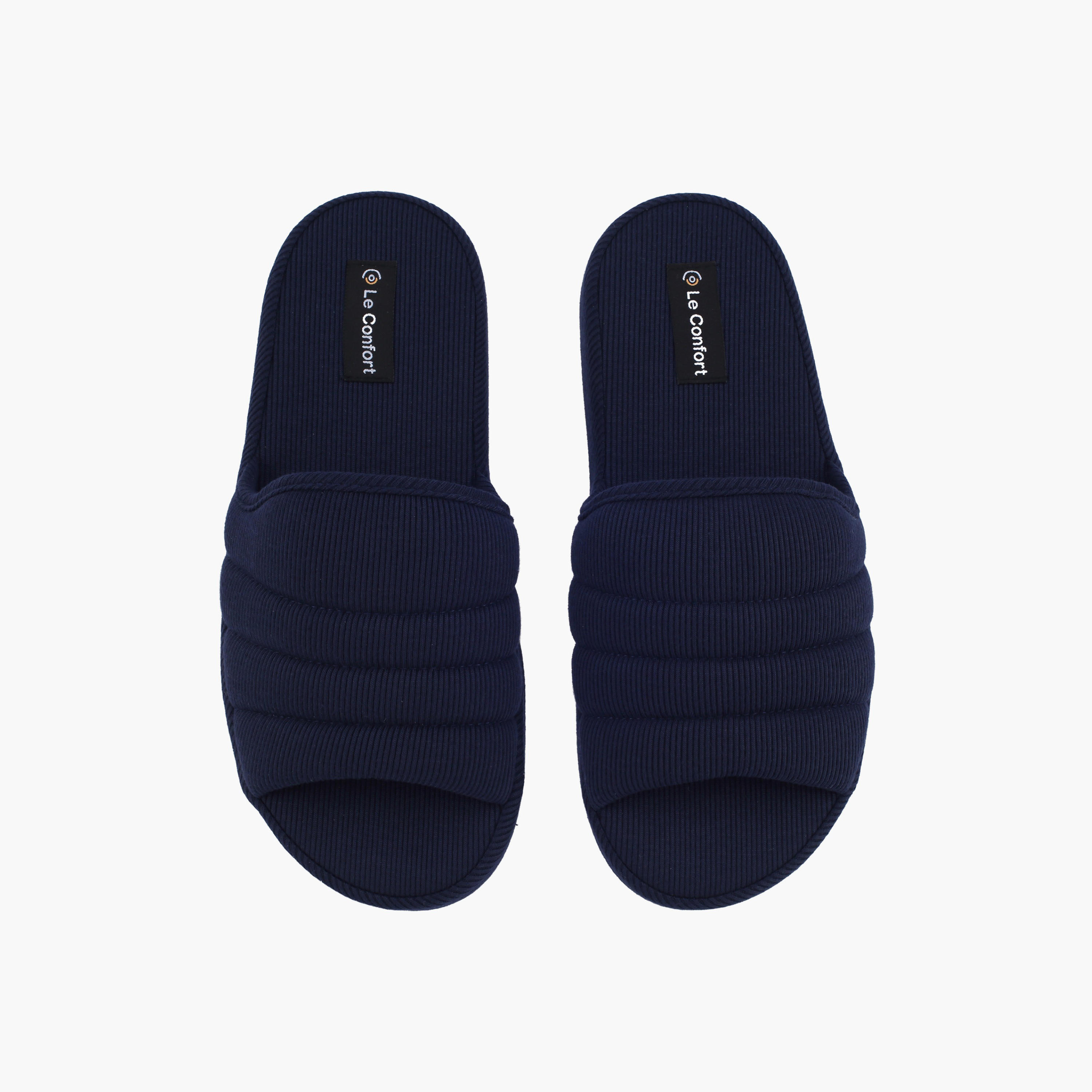 شبشب غرفة نوم مضلع للرجال من لو كونفورت-men-shoes-flipflopsandslides-image-1