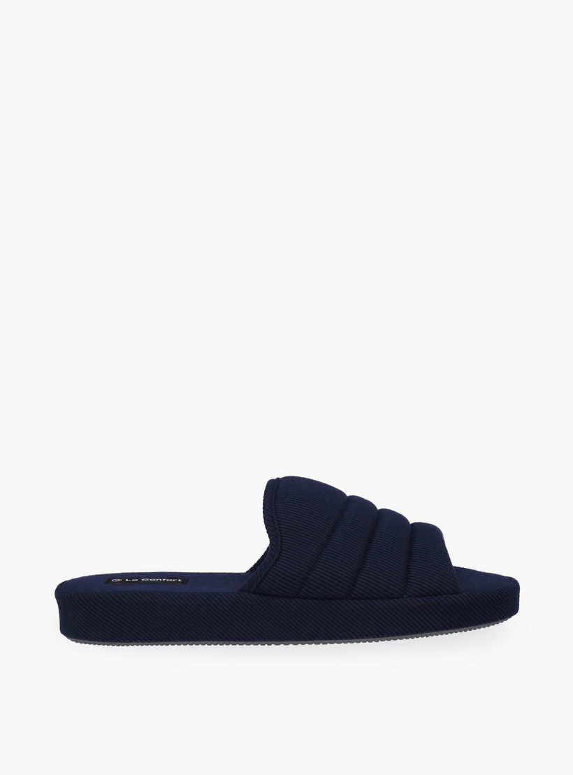 شبشب غرفة نوم مضلع للرجال من لو كونفورت-men-shoes-flipflopsandslides-image-7