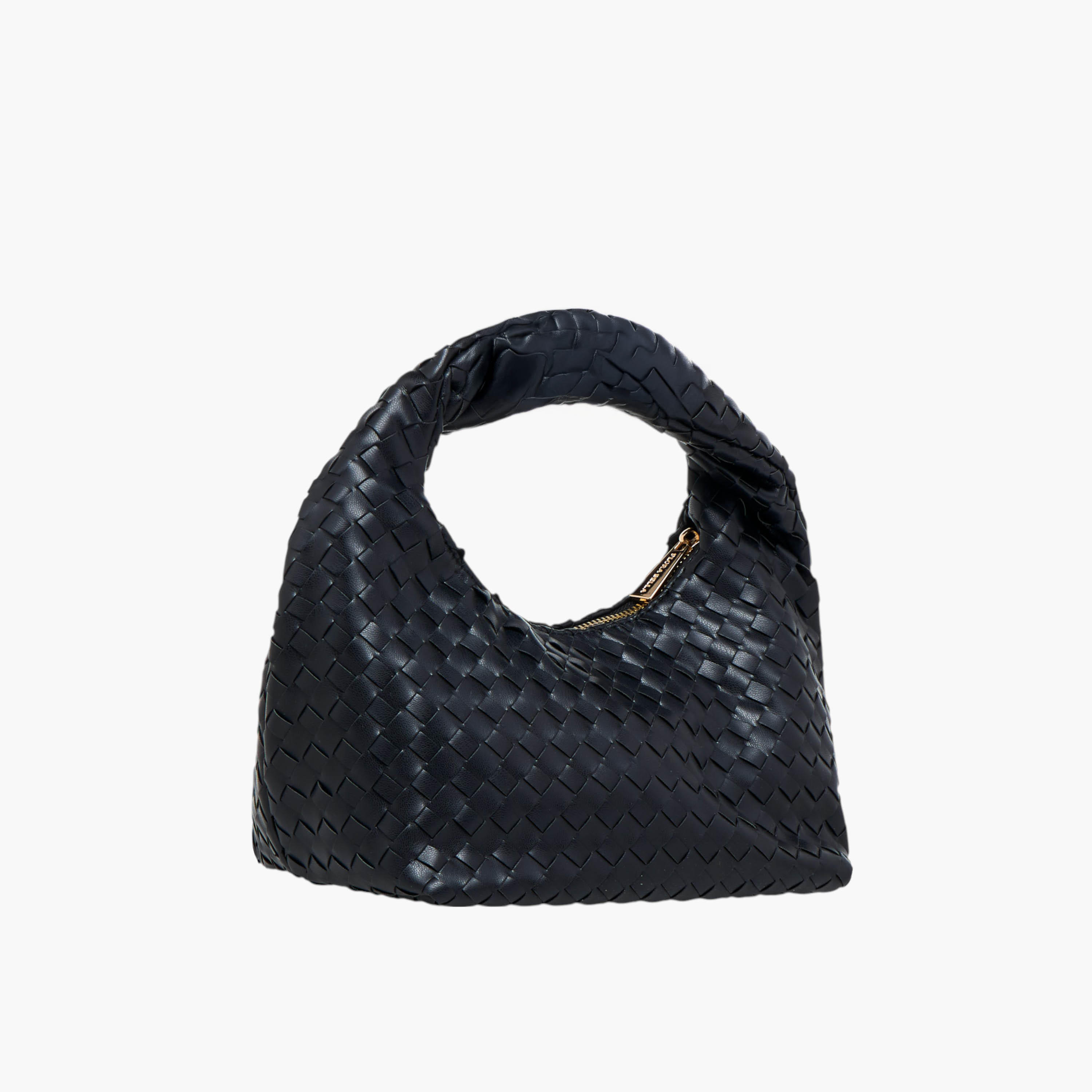 شنطة هوبو مضفرة بمقبض وسحاب إغلاق من فلورا بيلا-women-bagsandwallets-handbags-image-4