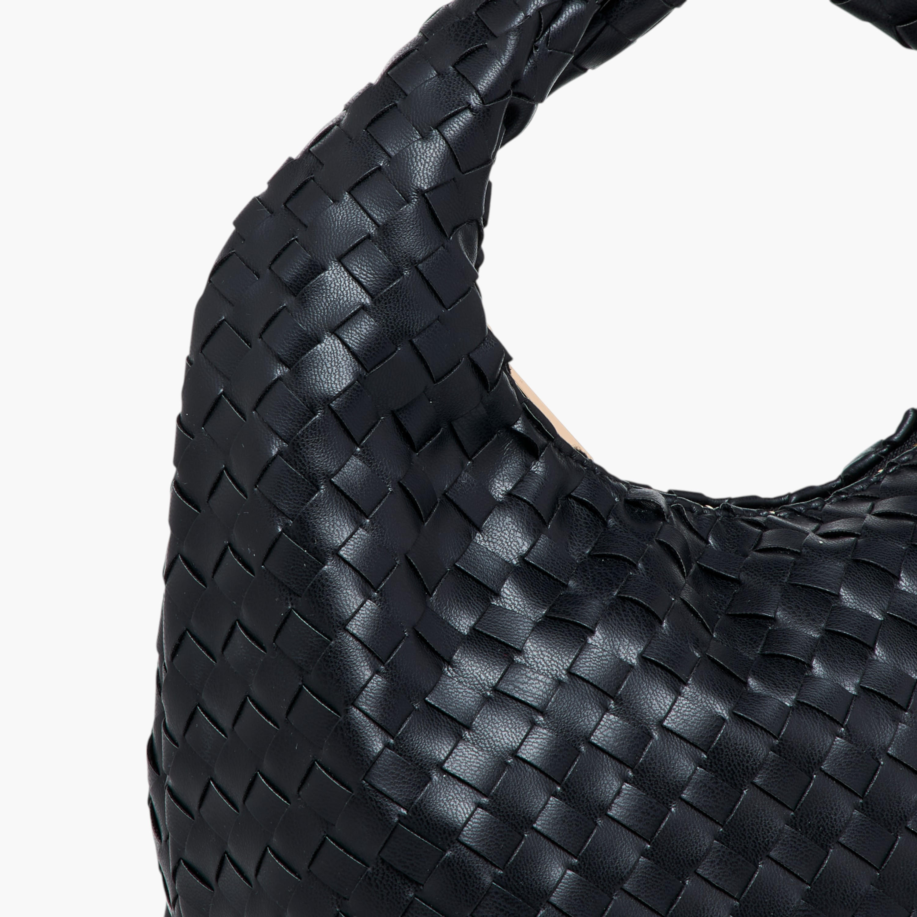 شنطة هوبو مضفرة بمقبض وسحاب إغلاق من فلورا بيلا-women-bagsandwallets-handbags-image-5