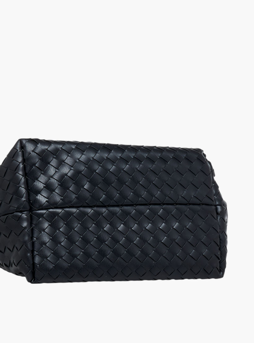 شنطة هوبو مضفرة بمقبض وسحاب إغلاق من فلورا بيلا-women-bagsandwallets-handbags-image-7