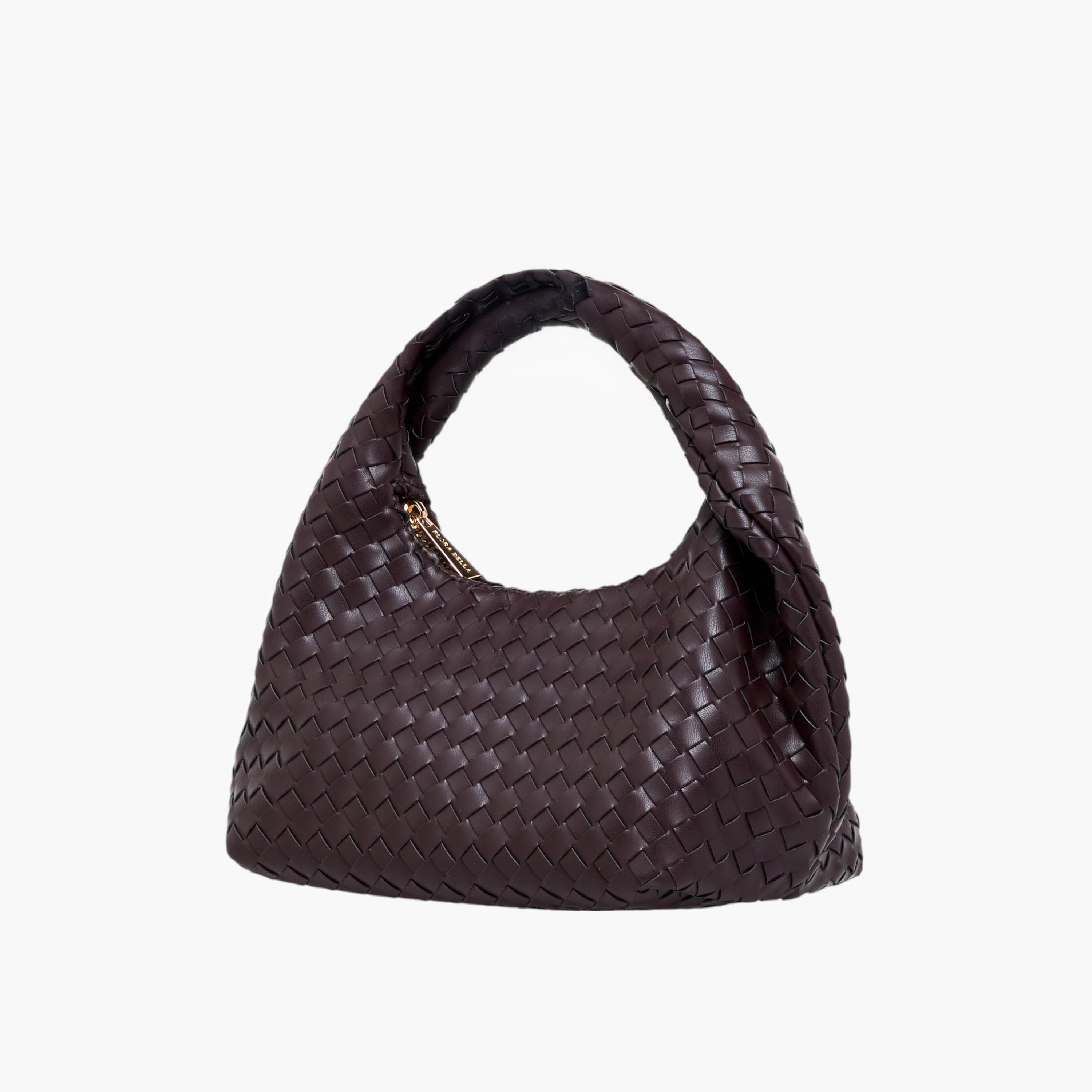 شنطة هوبو مضفرة بمقبض وسحاب إغلاق من فلورا بيلا-women-bagsandwallets-handbags-image-2