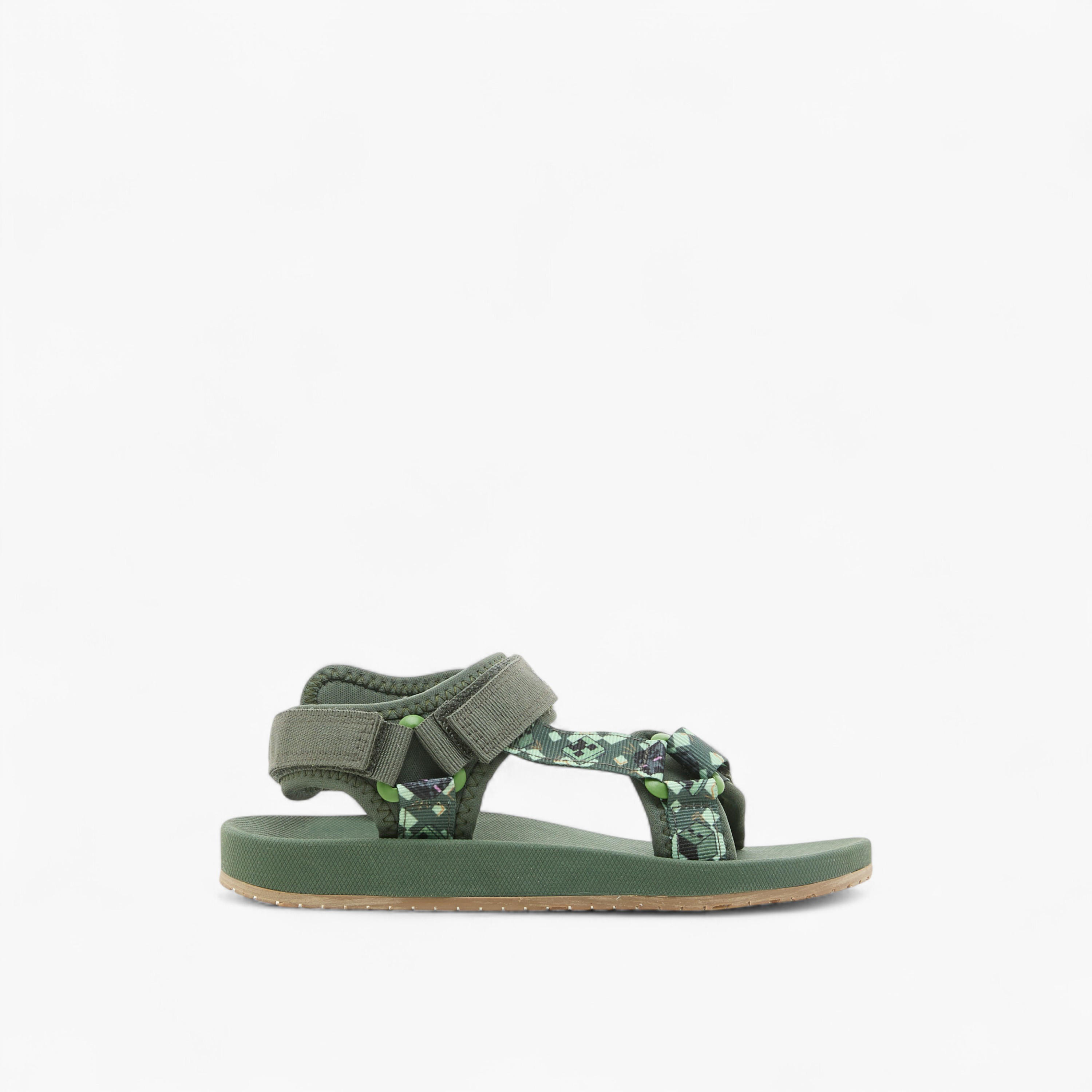 Minecraft Printed Sandals with Hook and Loop Closure-boys-shoes-sandals-image-2