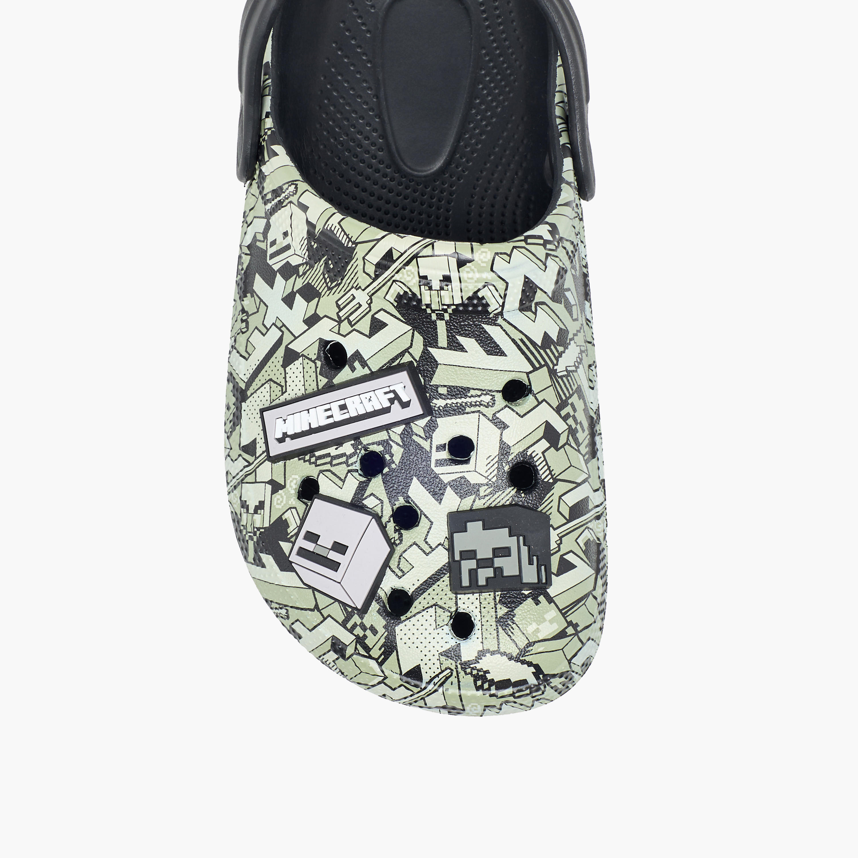 Minecraft Boys Backstrap Clogs-boys-shoes-flipflopsandslides-image-3