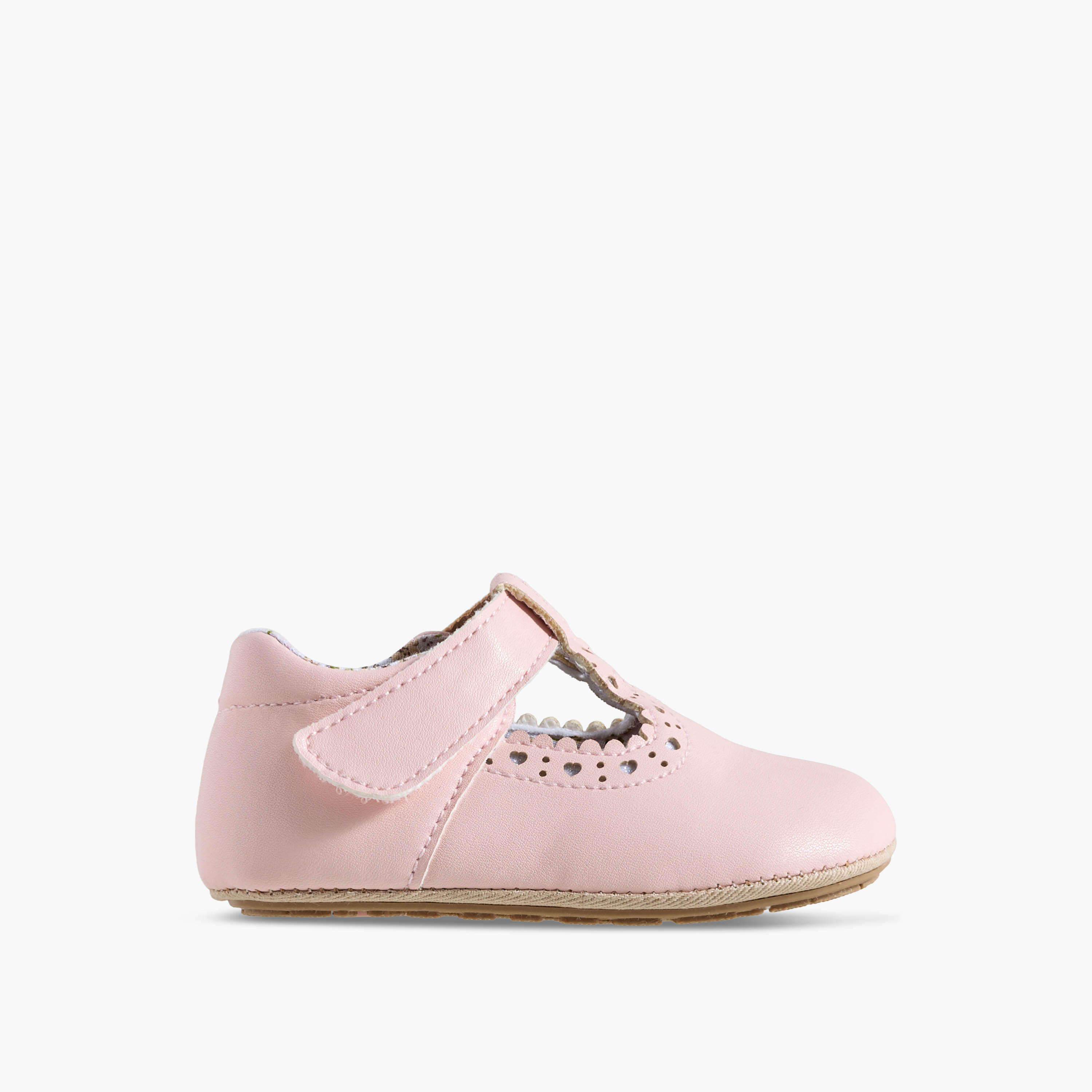 Barefeet Booties with Hook & Loop Closure-baby-girls-shoes-booties-image-3