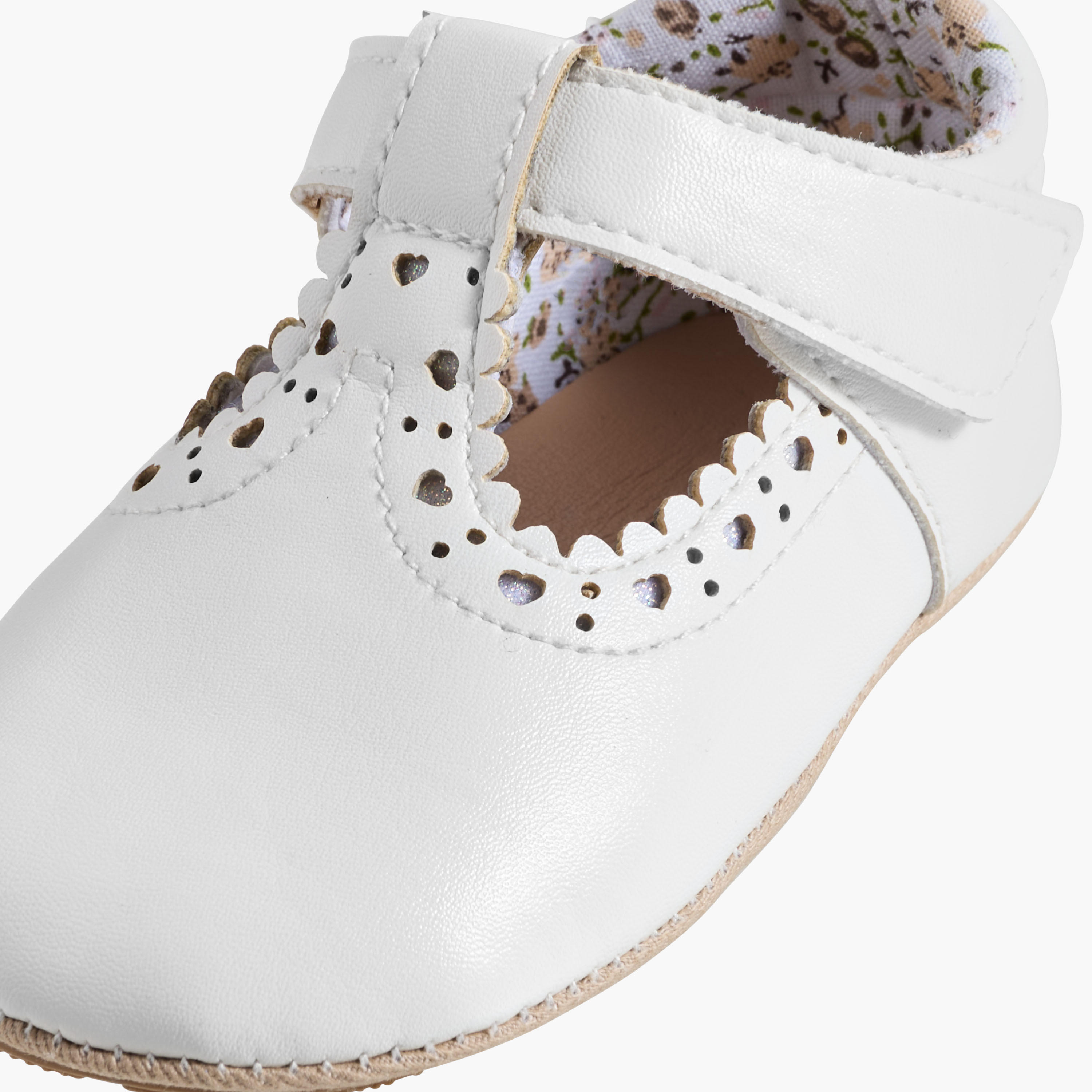 Barefeet Booties with Hook & Loop Closure-baby-girls-shoes-booties-image-5