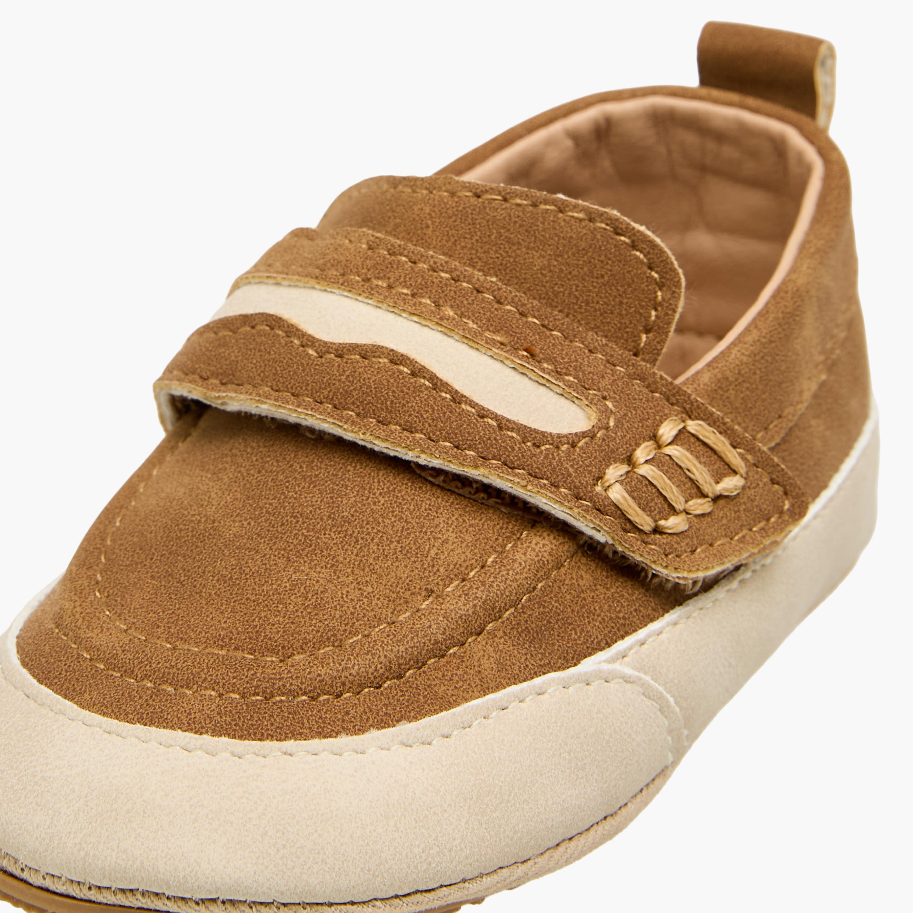 Barefeet Booties with Hook & Loop Closure-baby-boys-shoes-booties-image-4