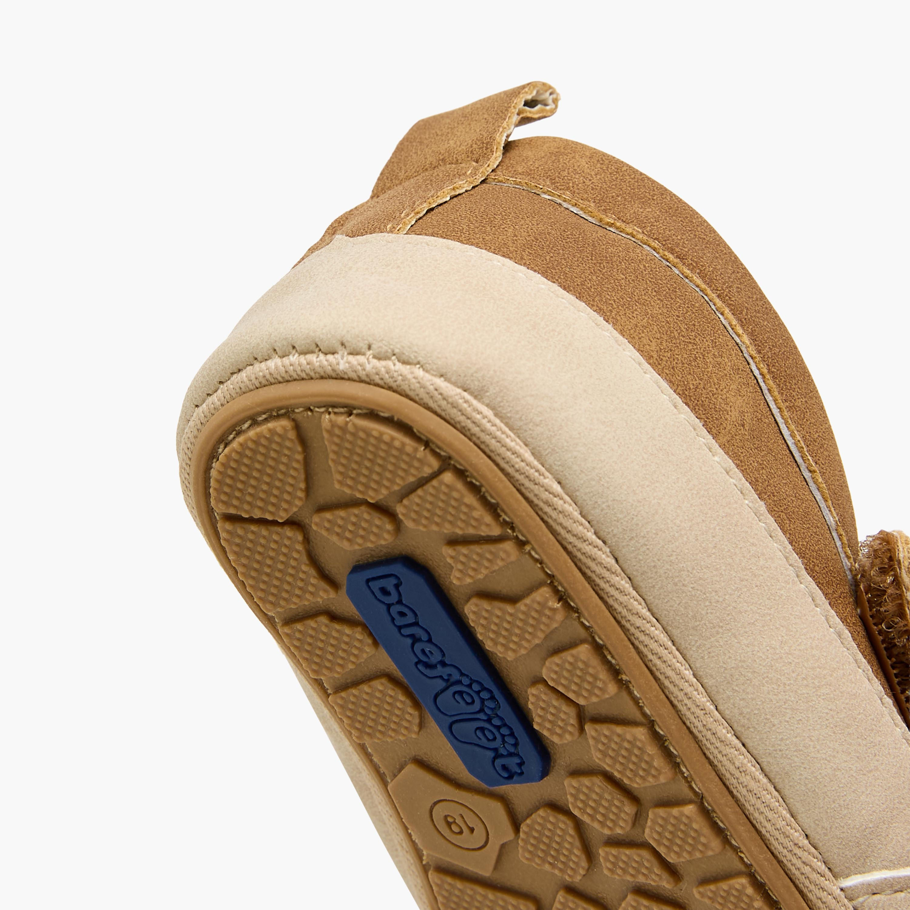 Barefeet Booties with Hook & Loop Closure-baby-boys-shoes-booties-image-5