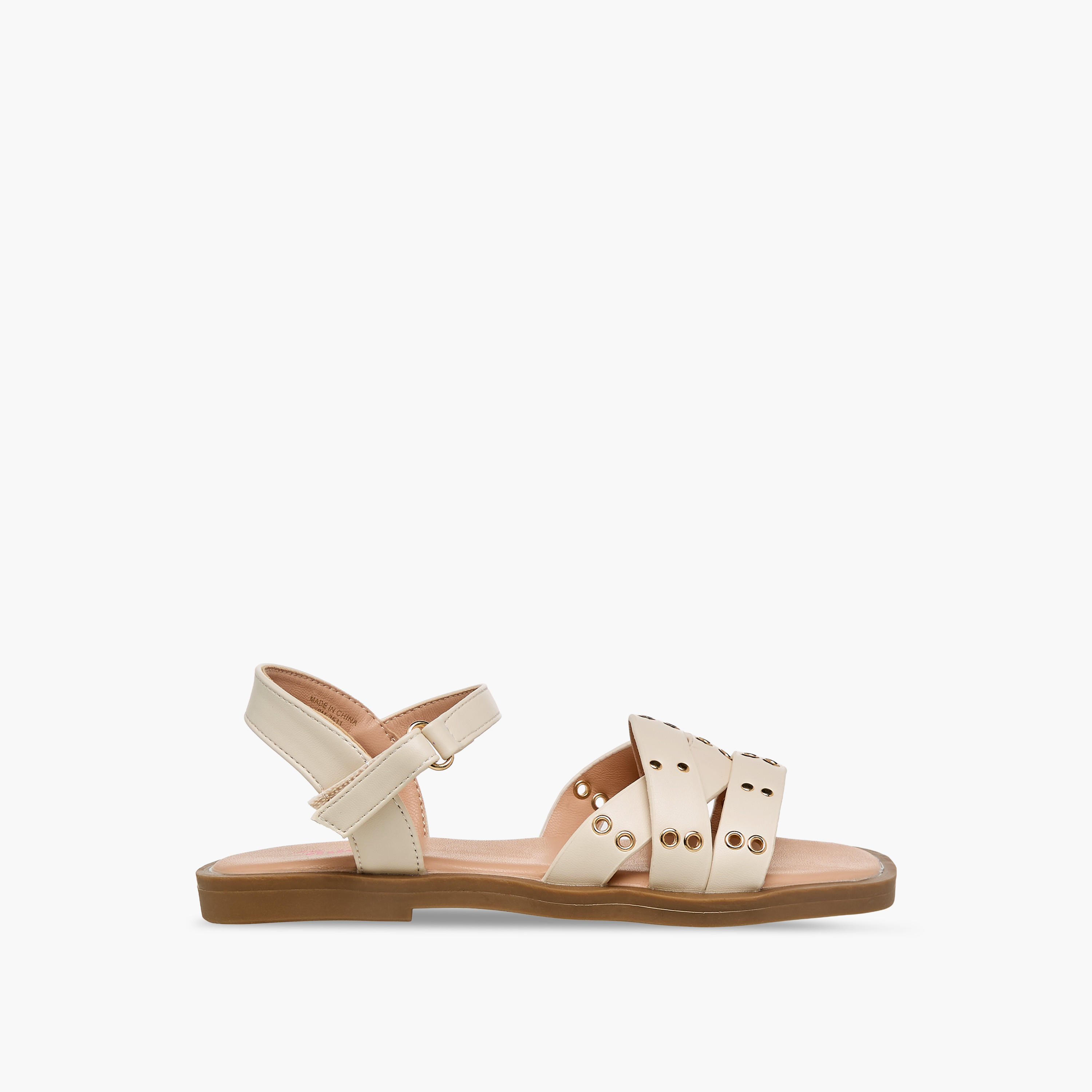 Little Missy Girls Hook and Loop Sandals-girls-shoes-sandals-image-2