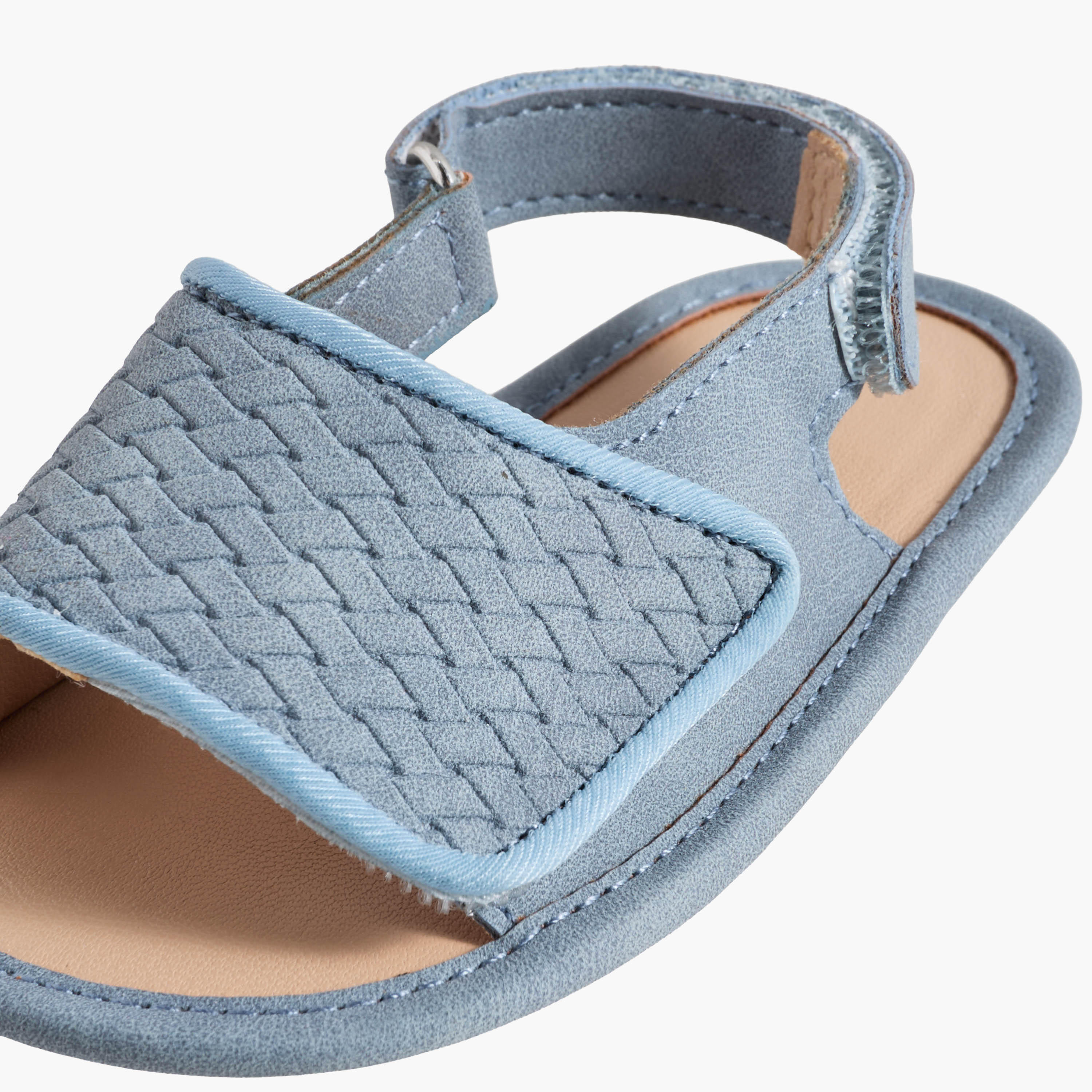 Barefeet Booties with Hook & Loop Closure-baby-boys-shoes-booties-image-4