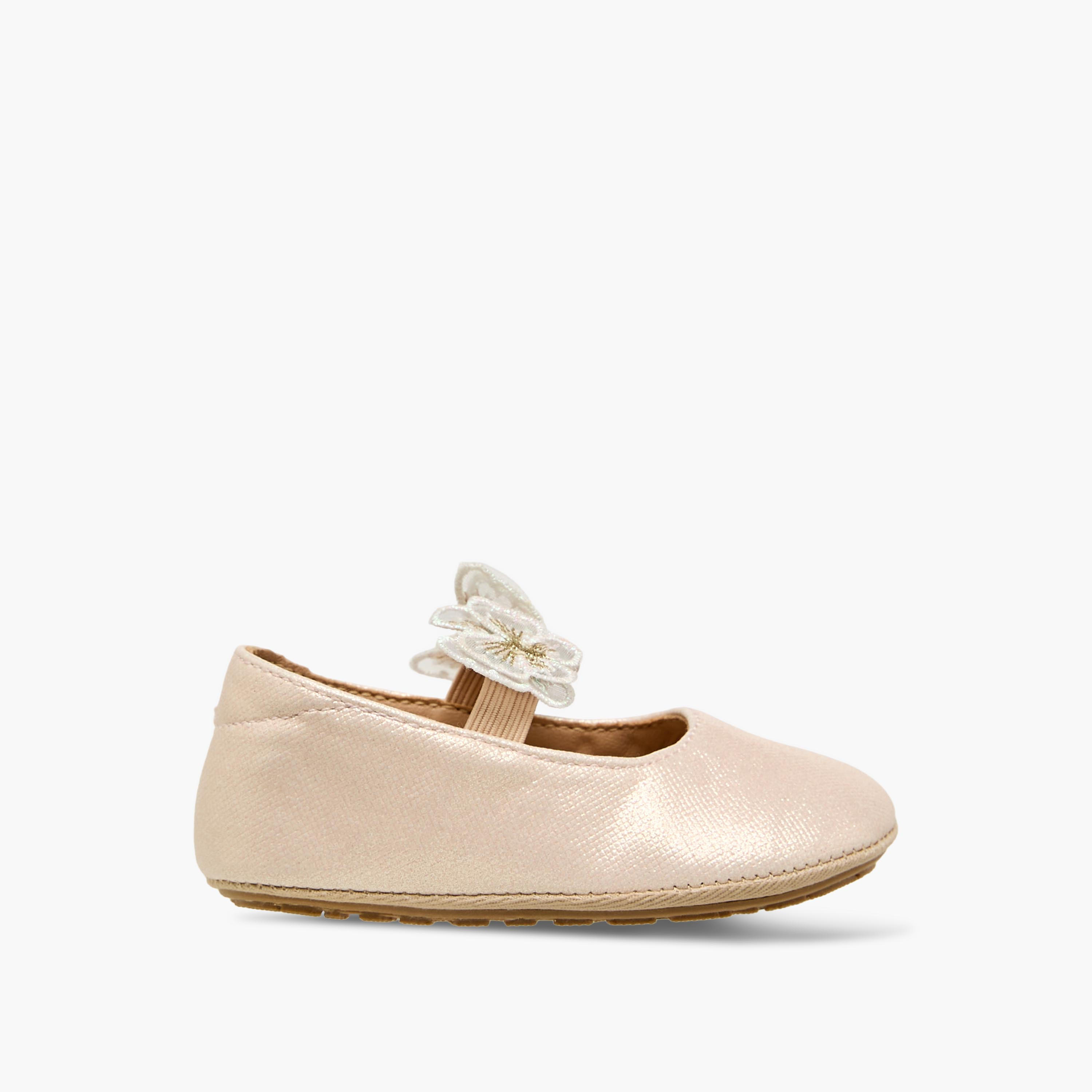 Barefeet Booties with Elastic Strap-baby-girls-shoes-booties-image-3
