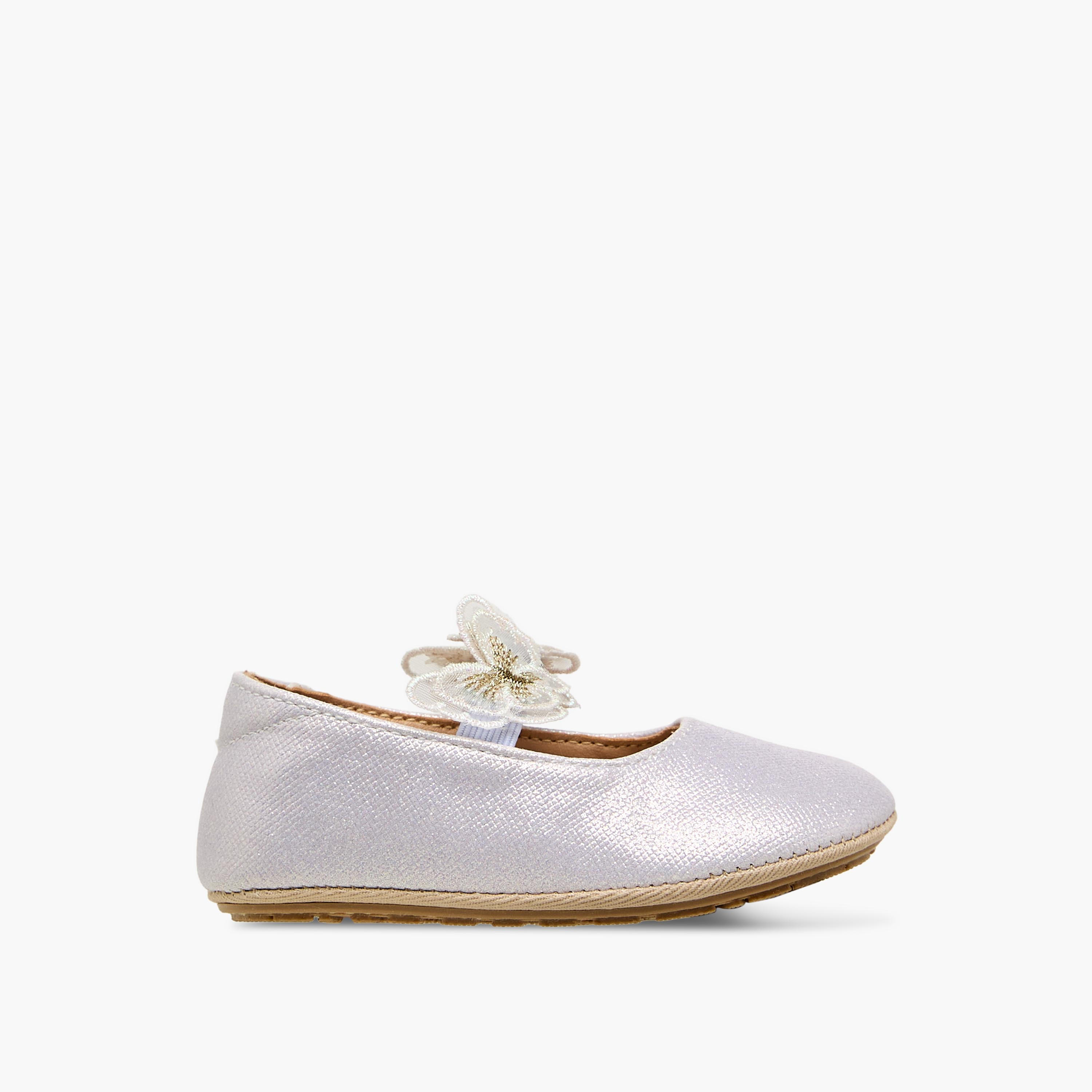 حذاء أطفال بحزام مطاطي من بيرفيت-baby-girls-shoes-booties-image-4